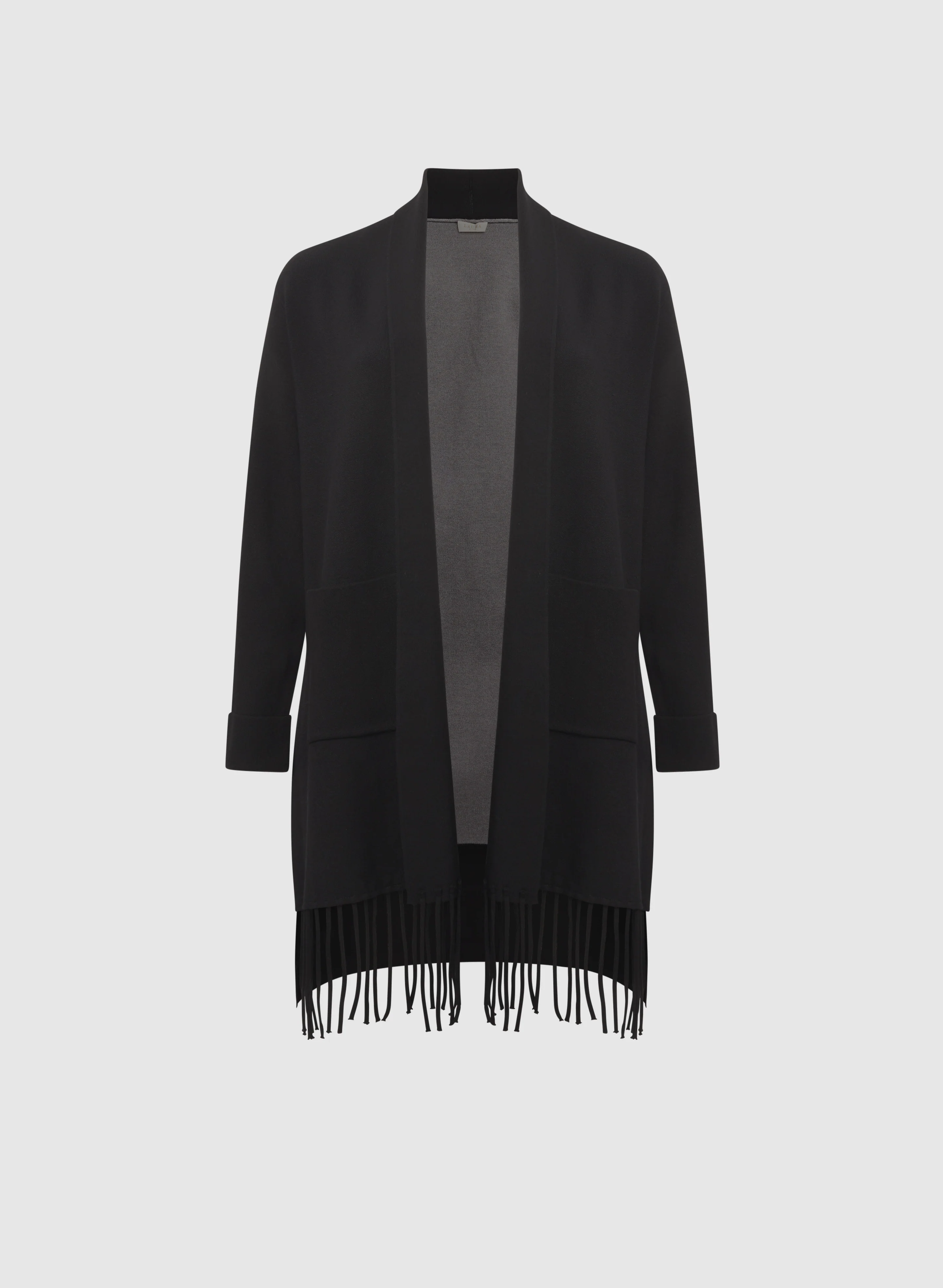 Fringe Colour Block Cardigan - Image 6