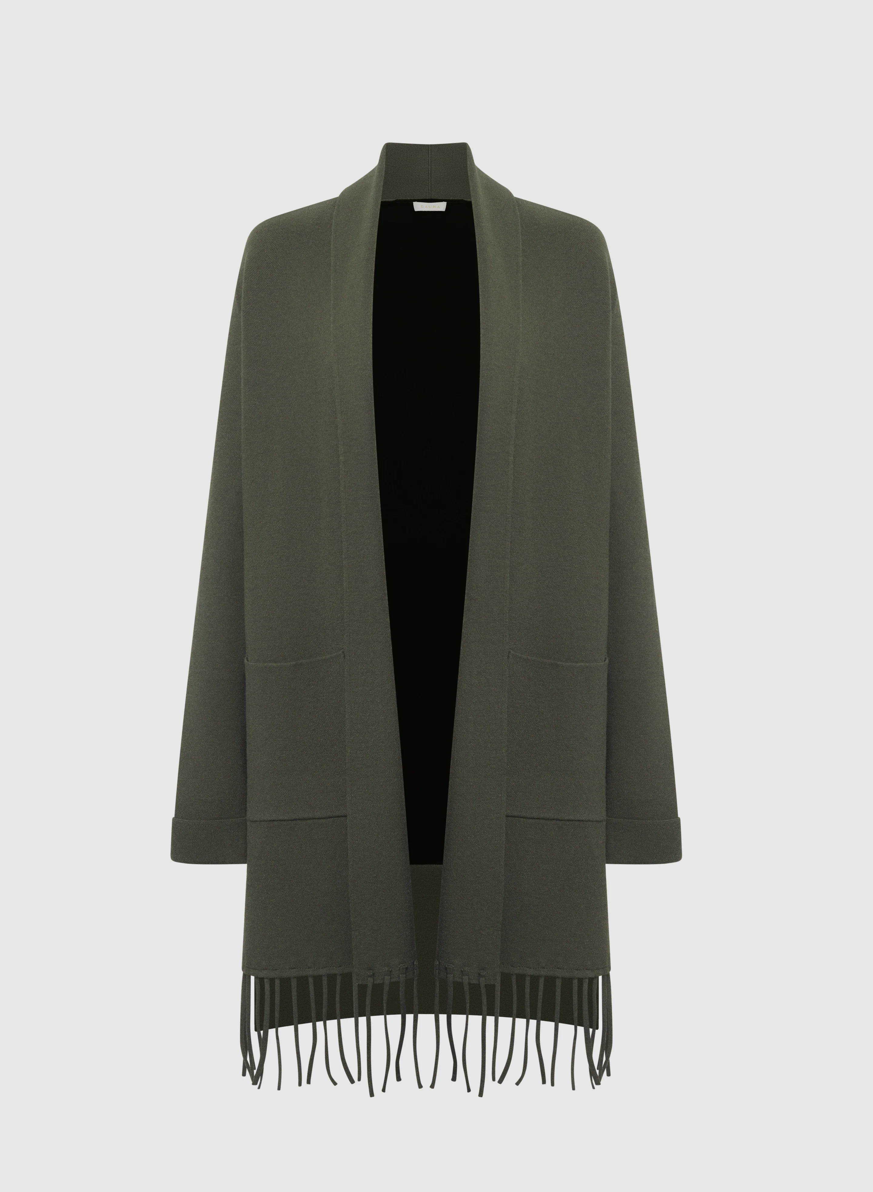Fringe Colour Block Cardigan - Image 6