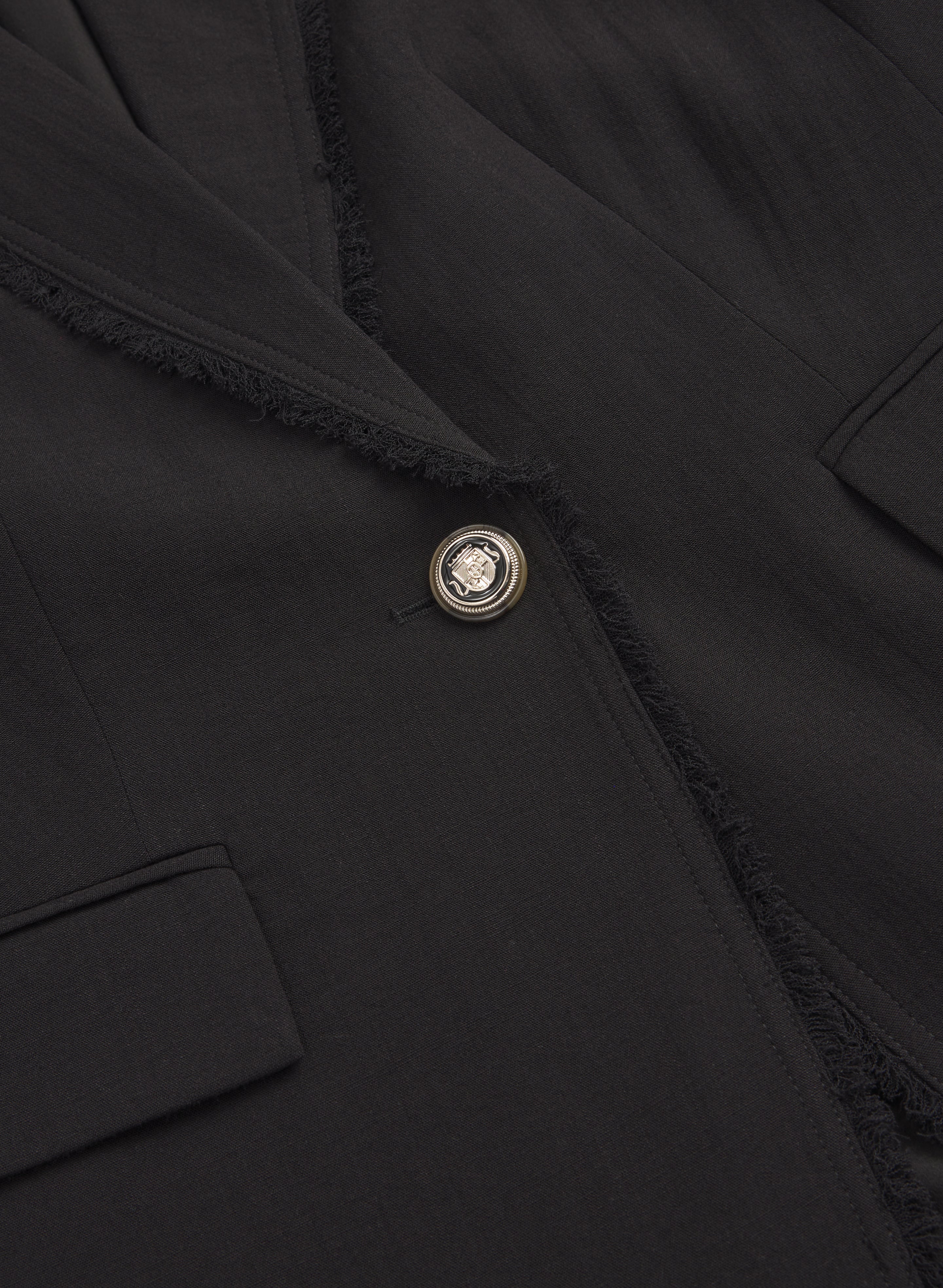 Fringe Detail Blazer - Image 7