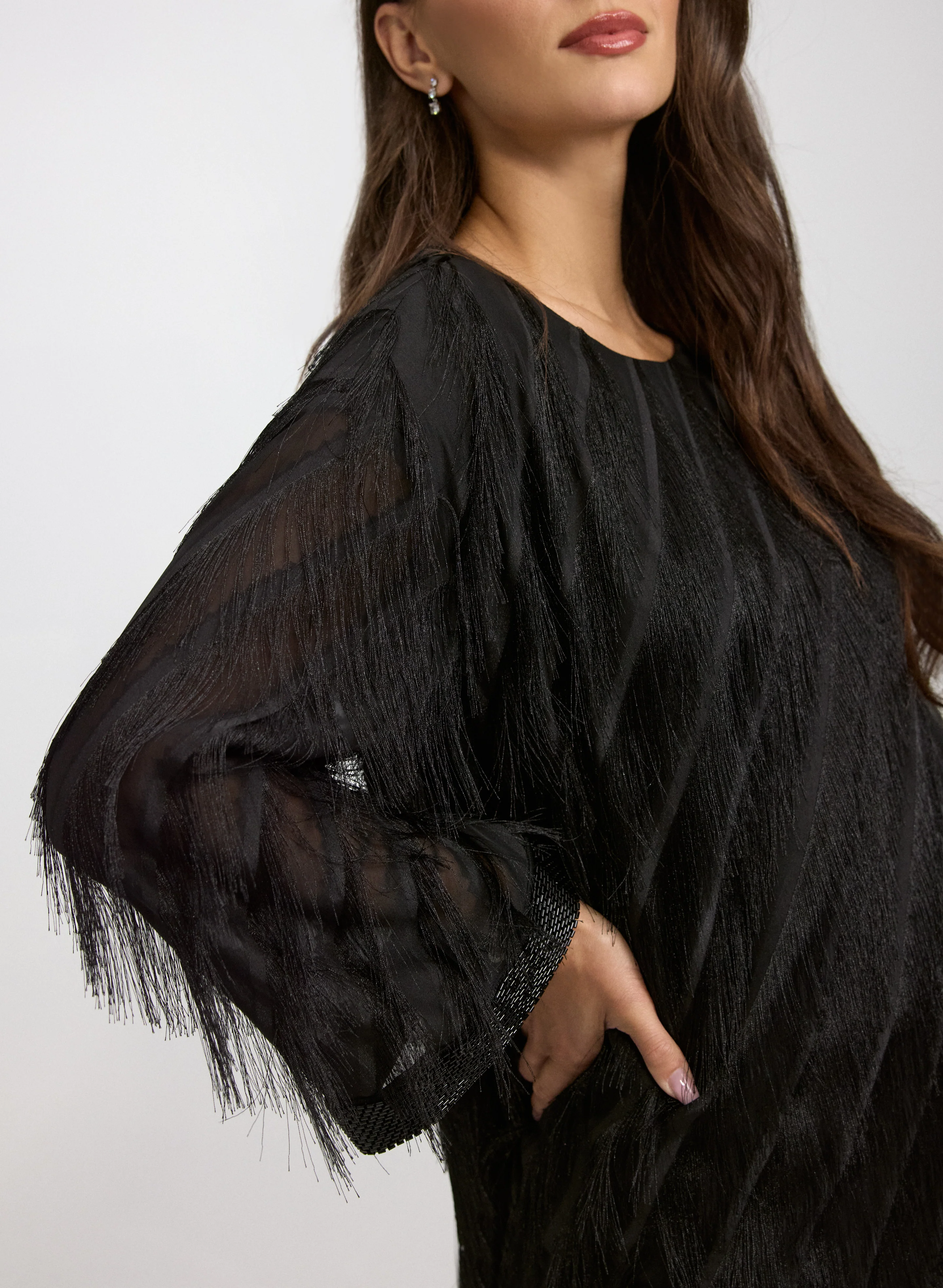 Fringe Embellished Blouse - Image 5