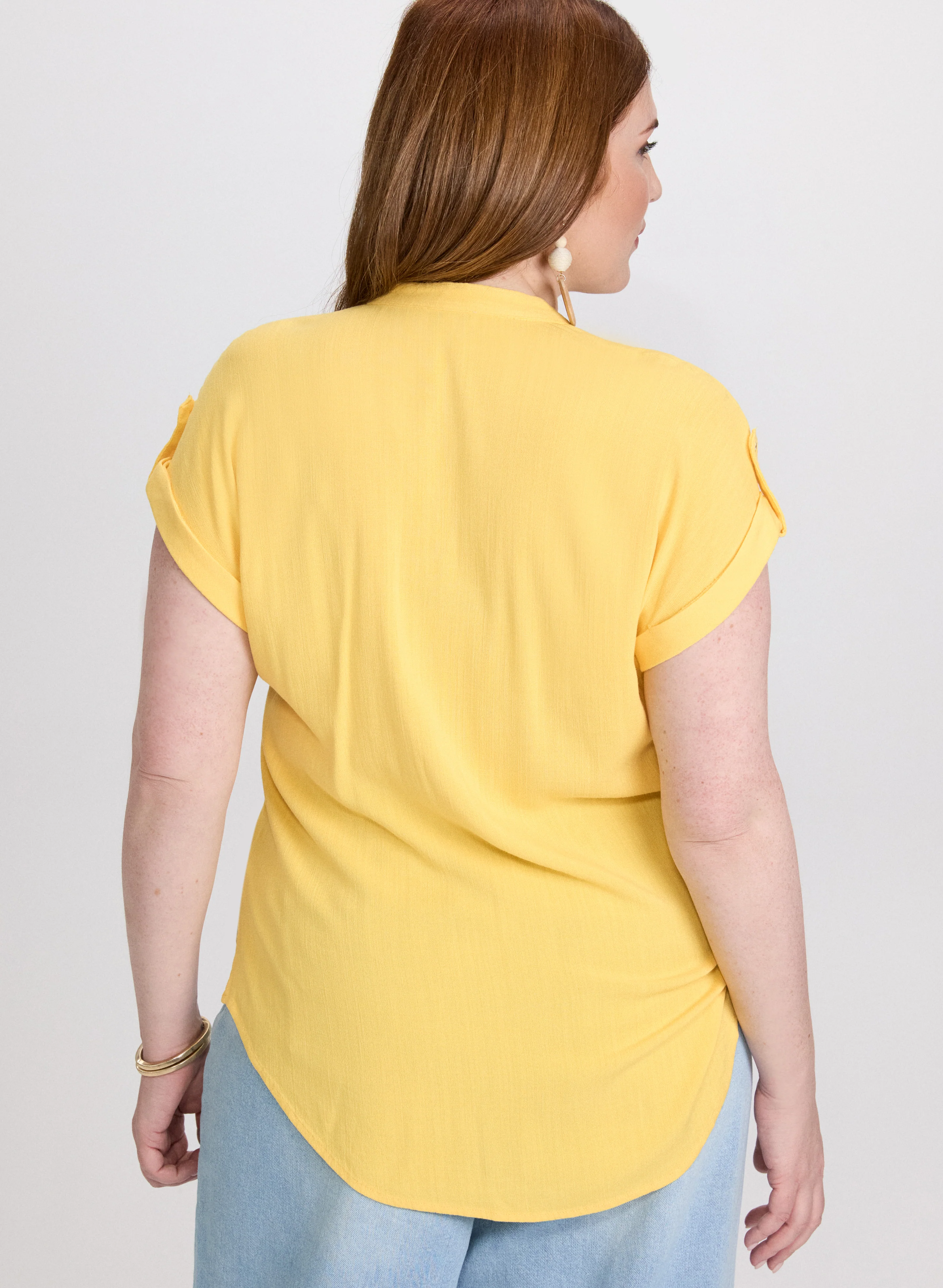 Front Tie Blouse - Image 4