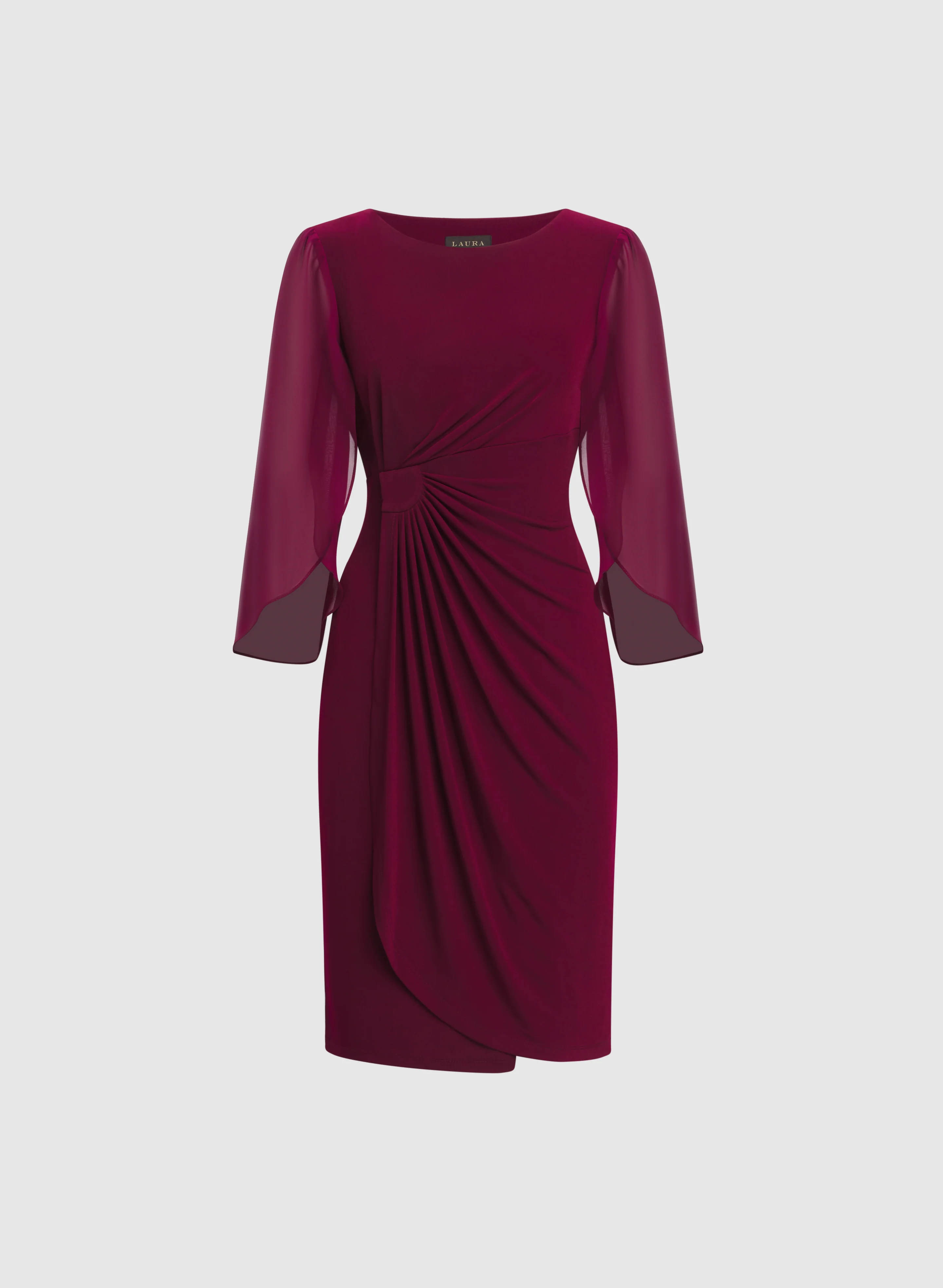 Gathered Jersey Dress - Image 6