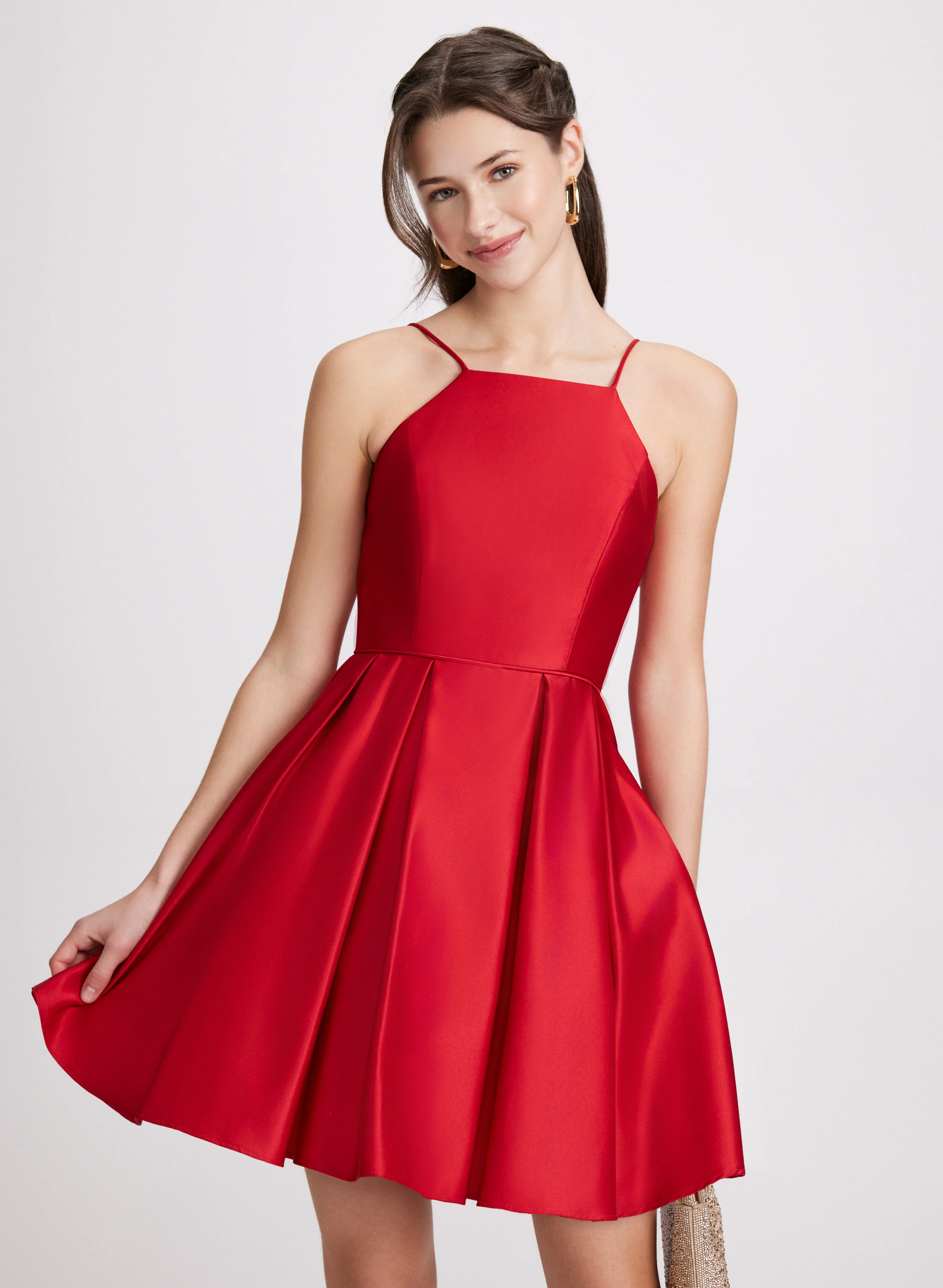 Geometric Collar Dress - Image 7
