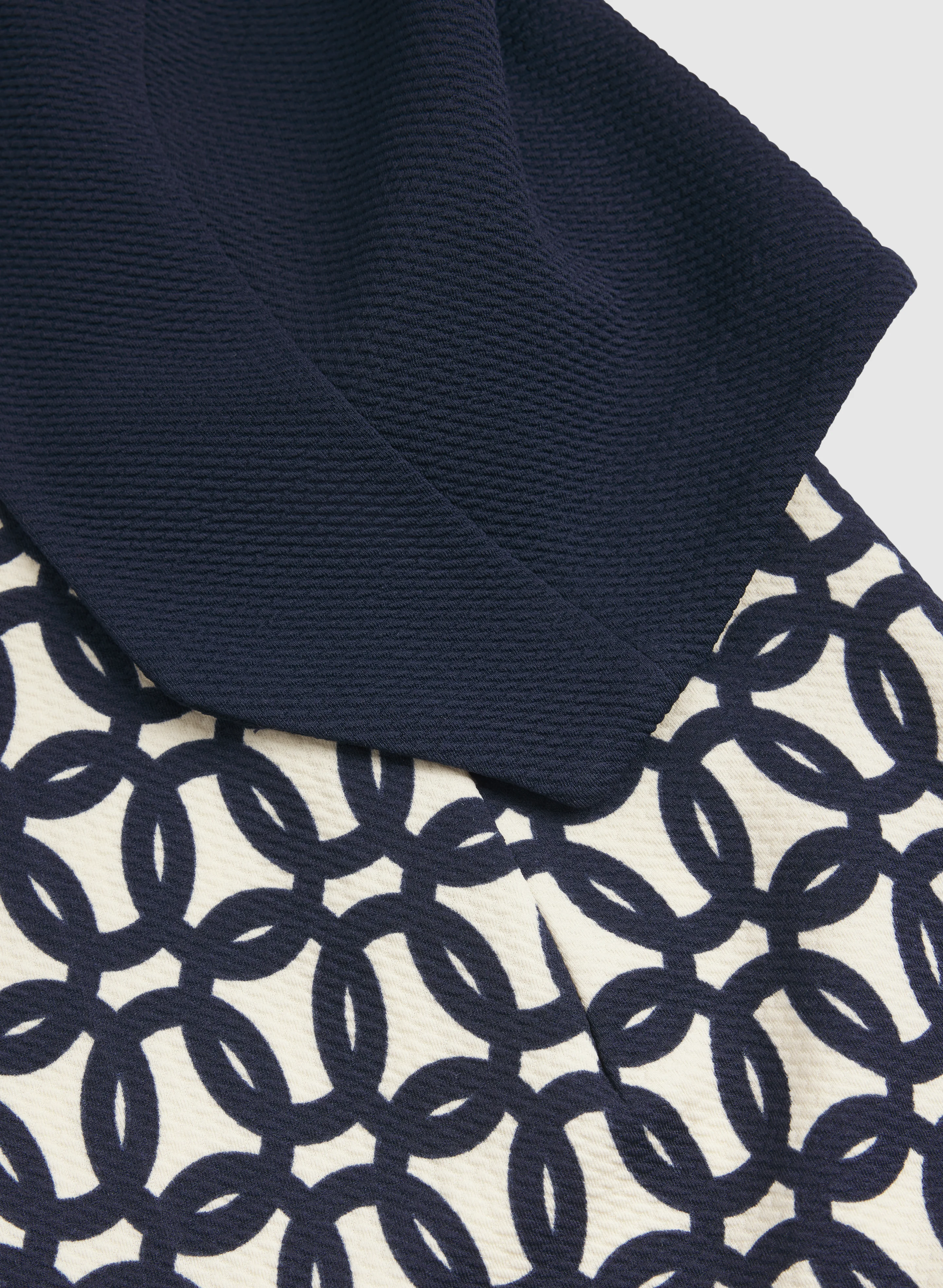 Geometric Dress & Jacket Set - Image 7