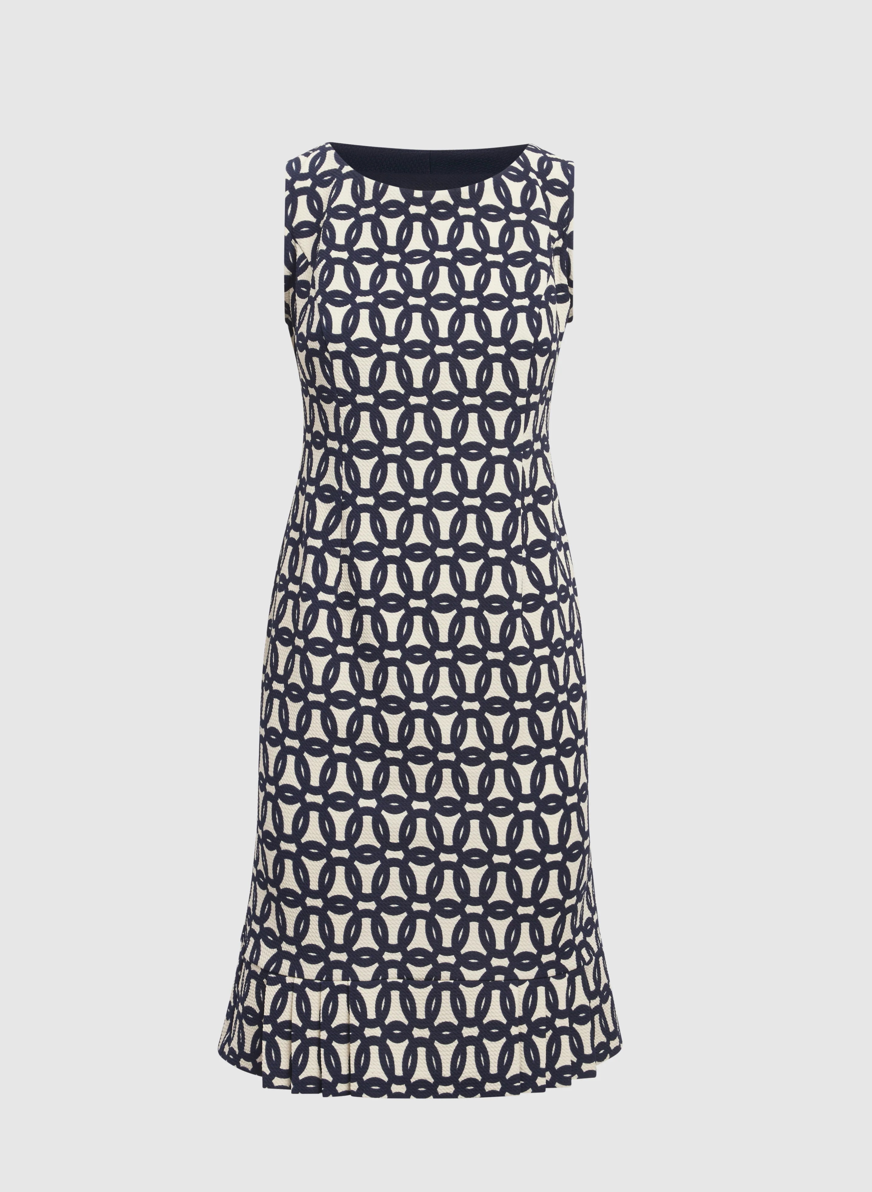 Geometric Dress & Jacket Set - Image 8