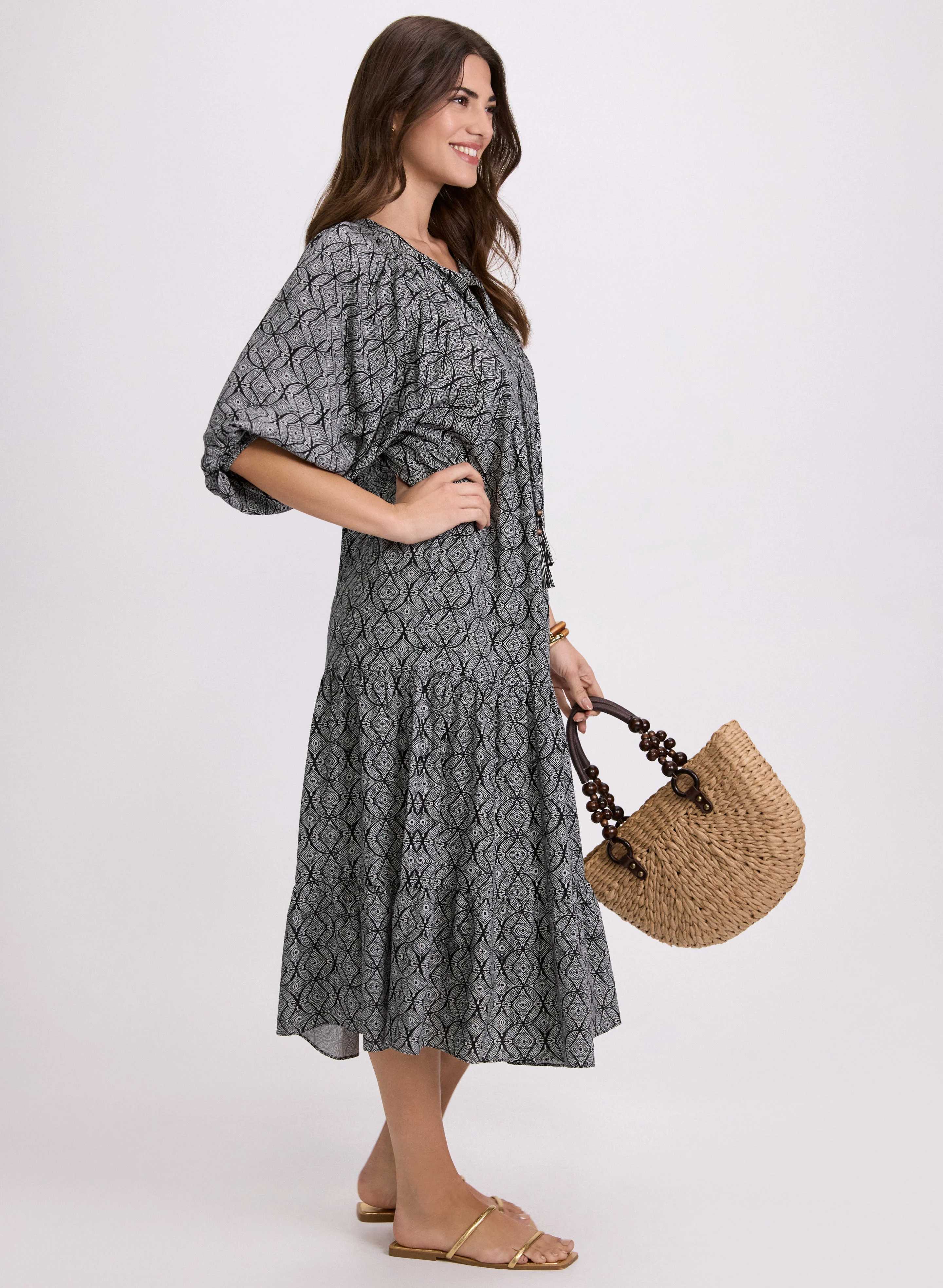 Geometric Prairie Dress - Image 2