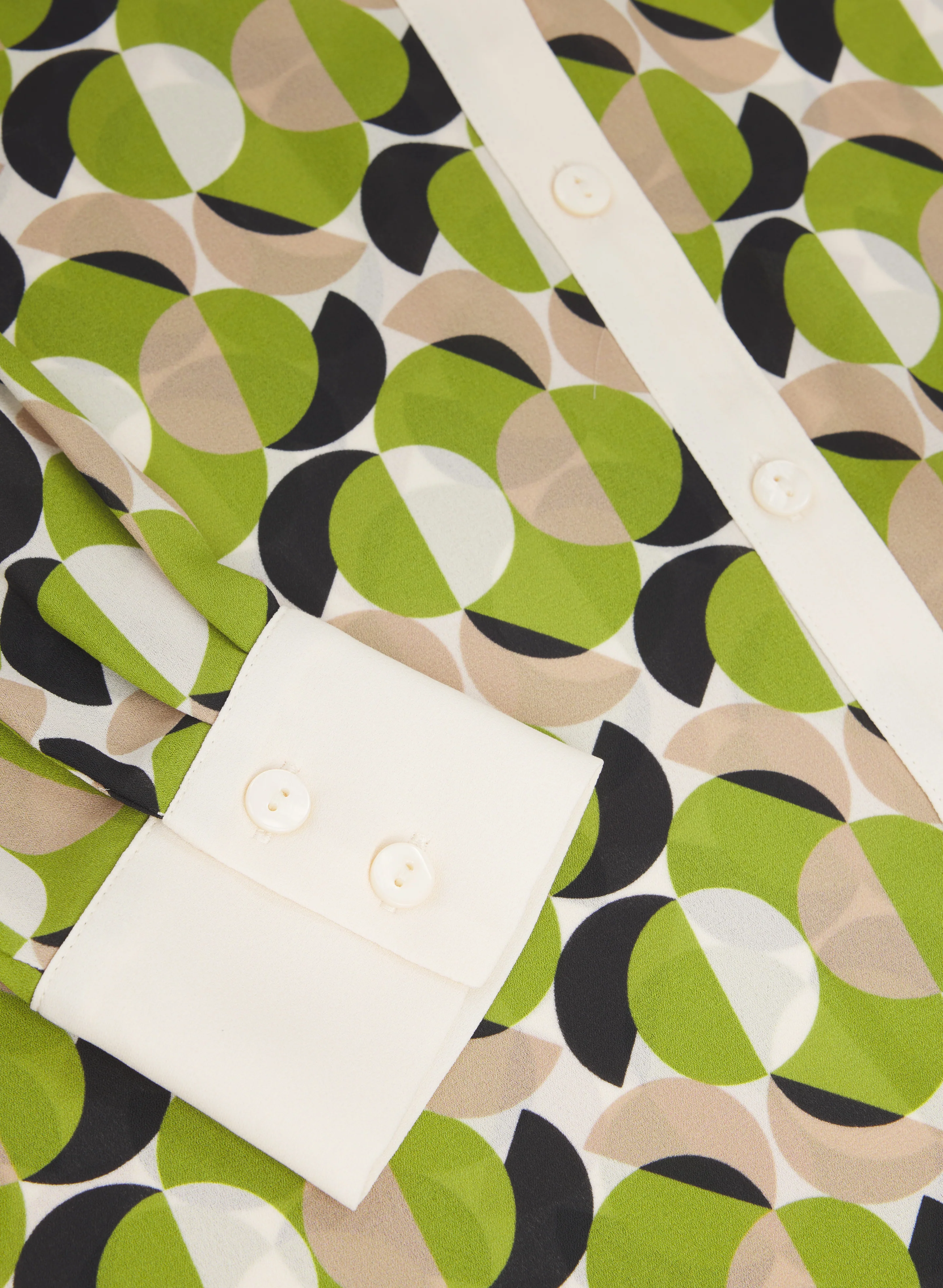 Geometric Print Blouse - Image 7