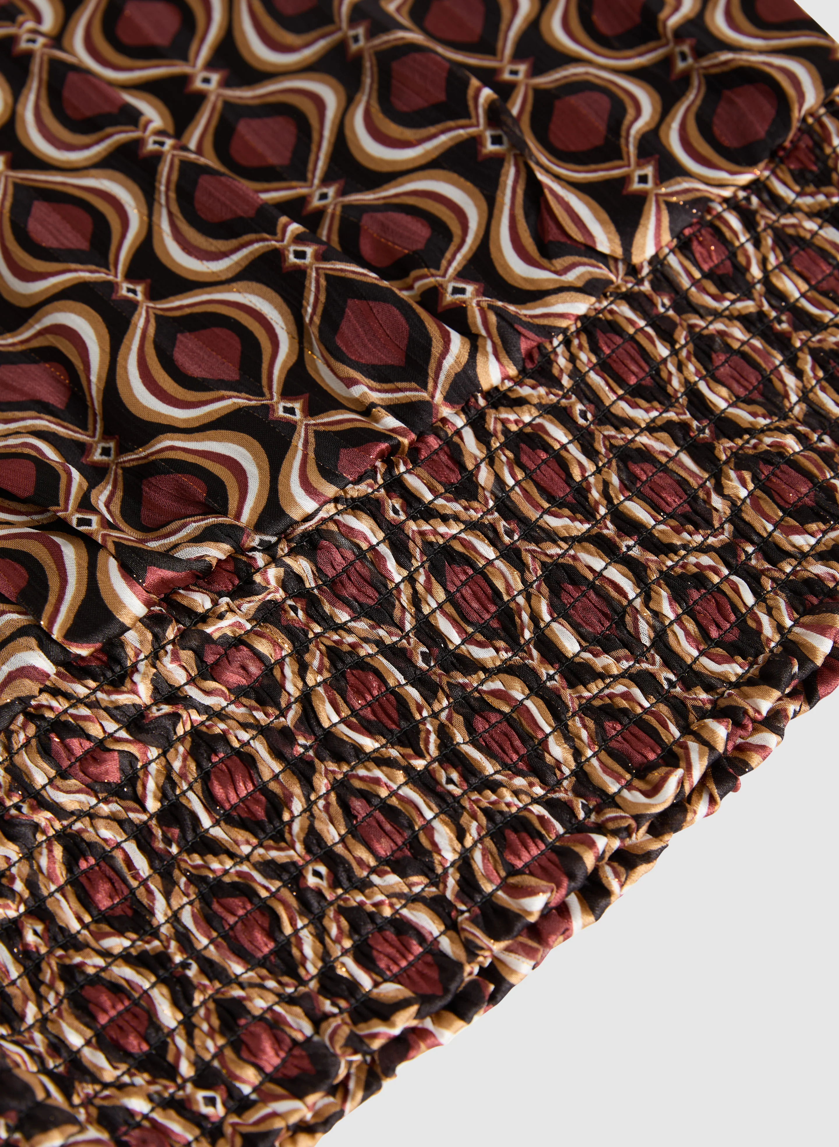 Geometric Print Blouse - Image 7
