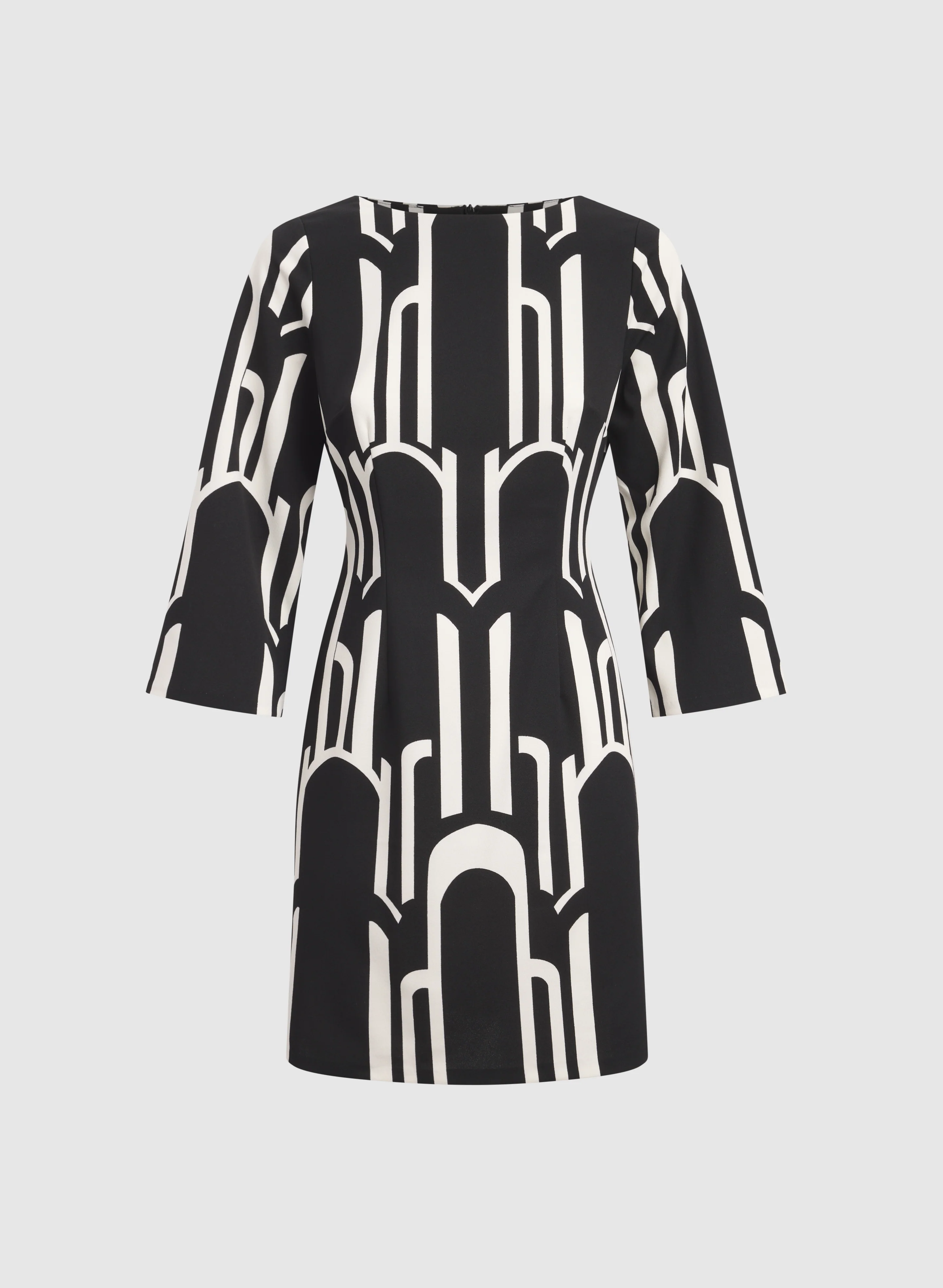 Geometric Print Dress - Image 5