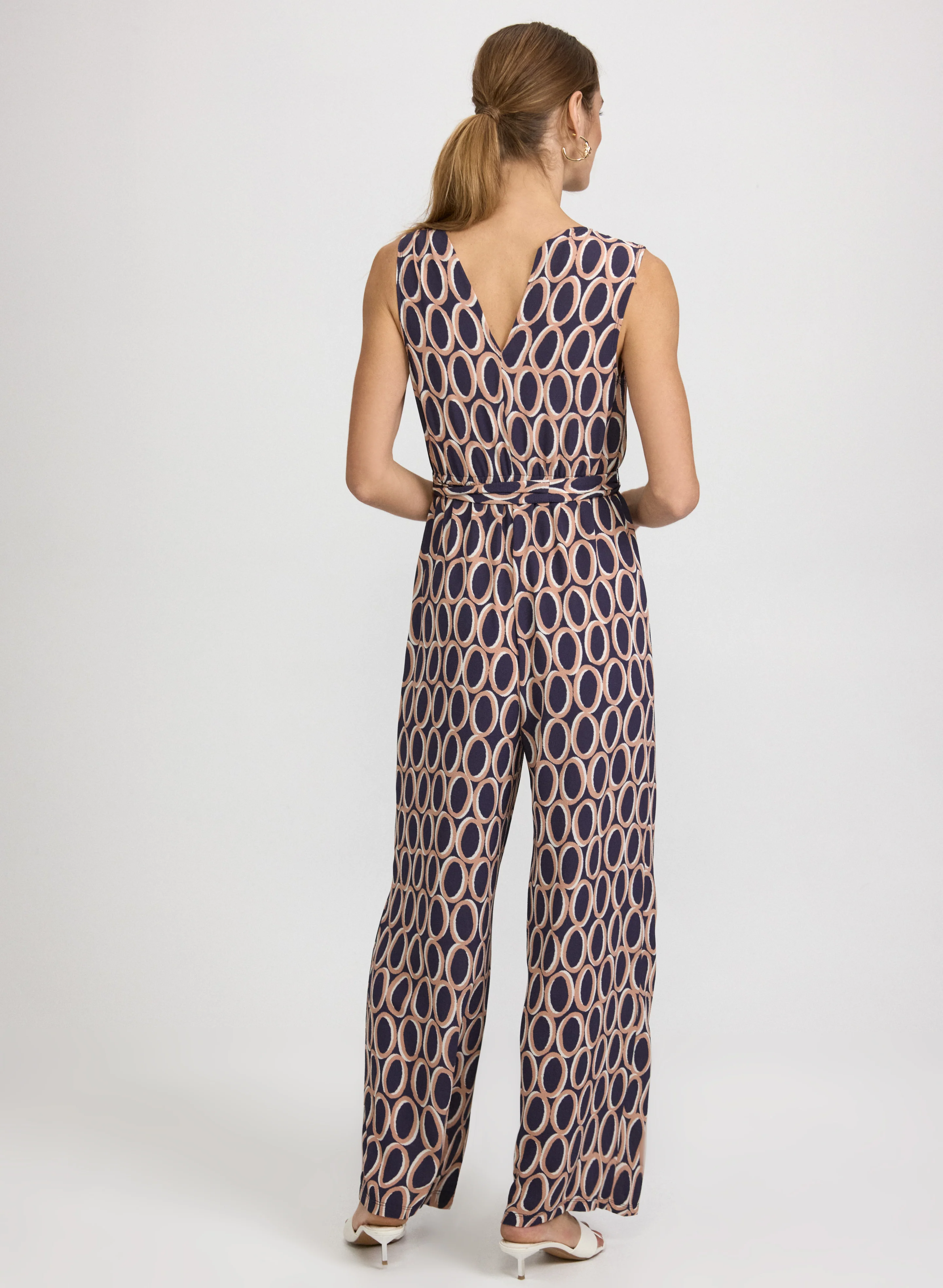 Geometric Print Jumpsuit - Image 5