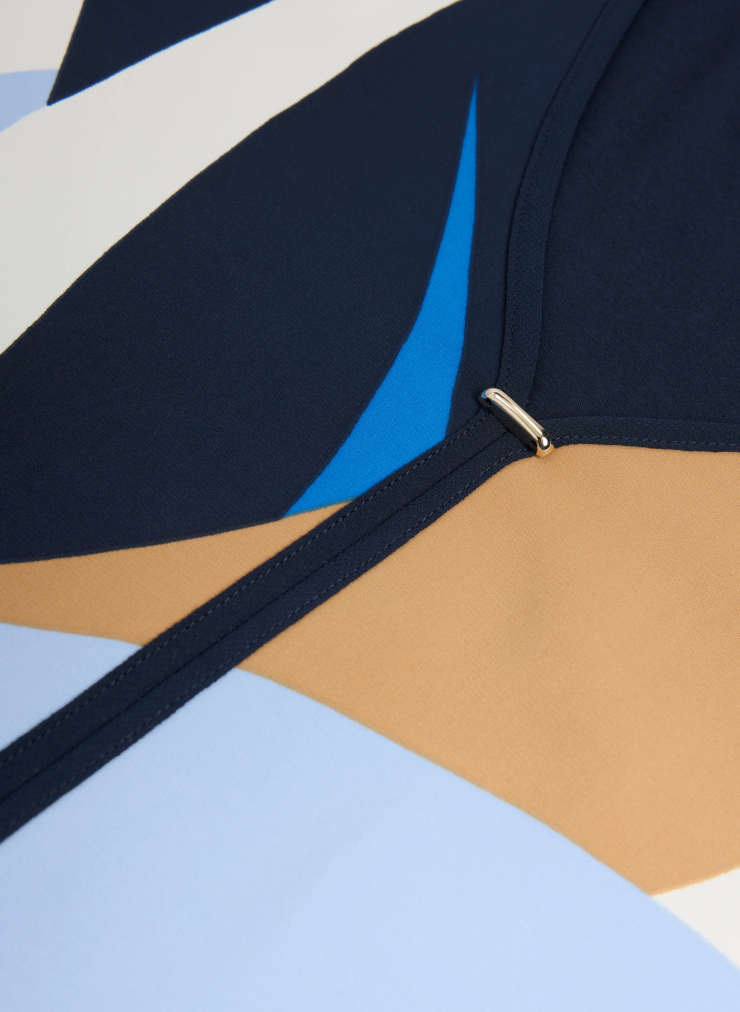 Geometric Print Top - Image 7