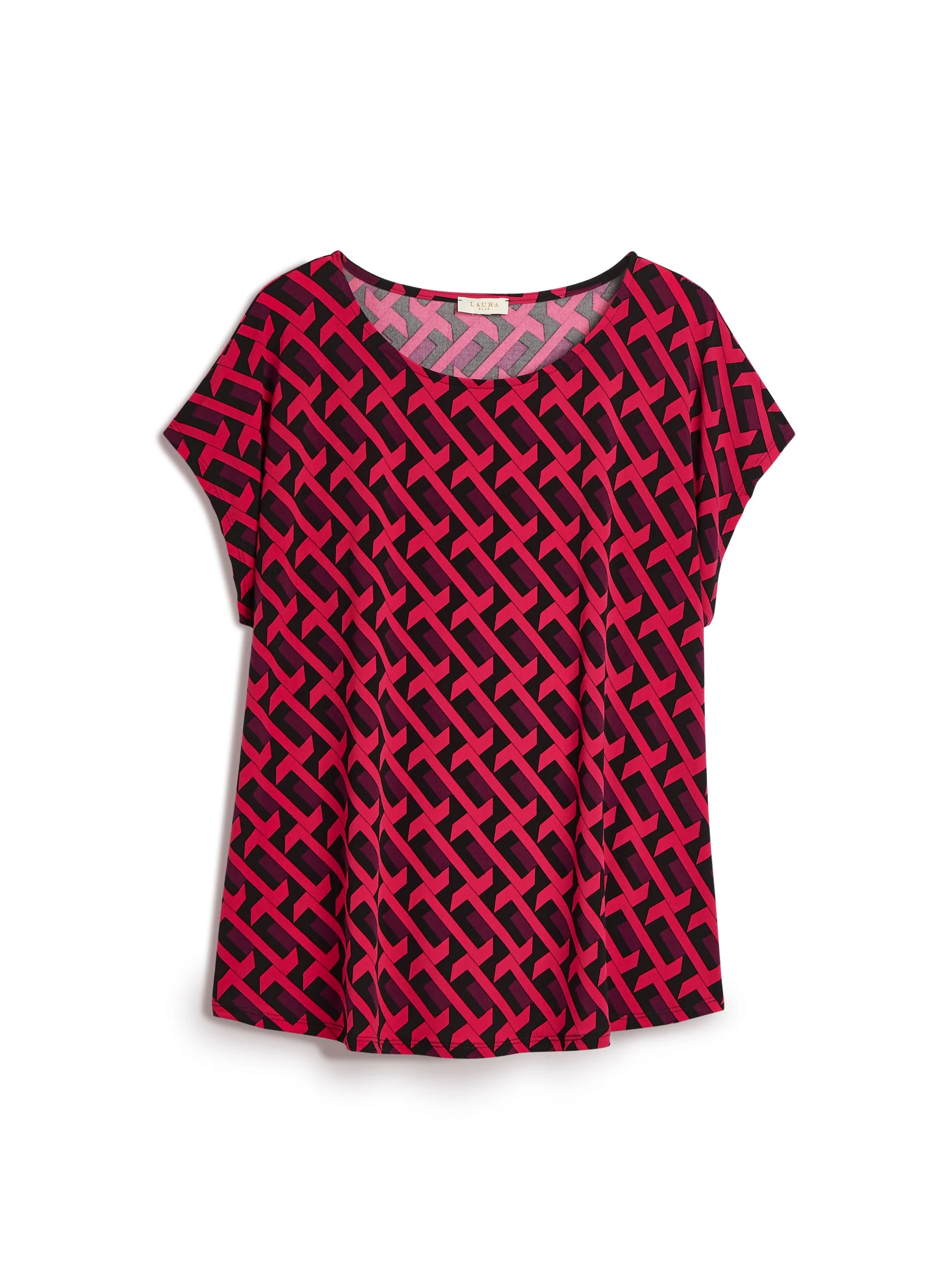 Geometric Print Top - Image 5
