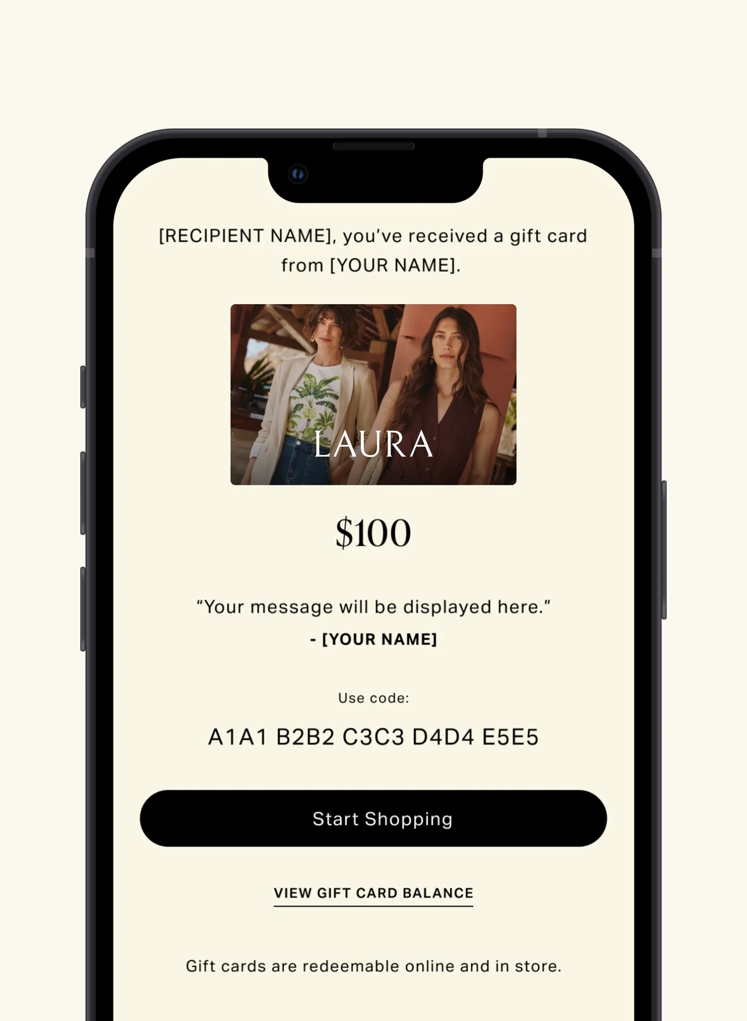 Gift Card - Laura - Image 2