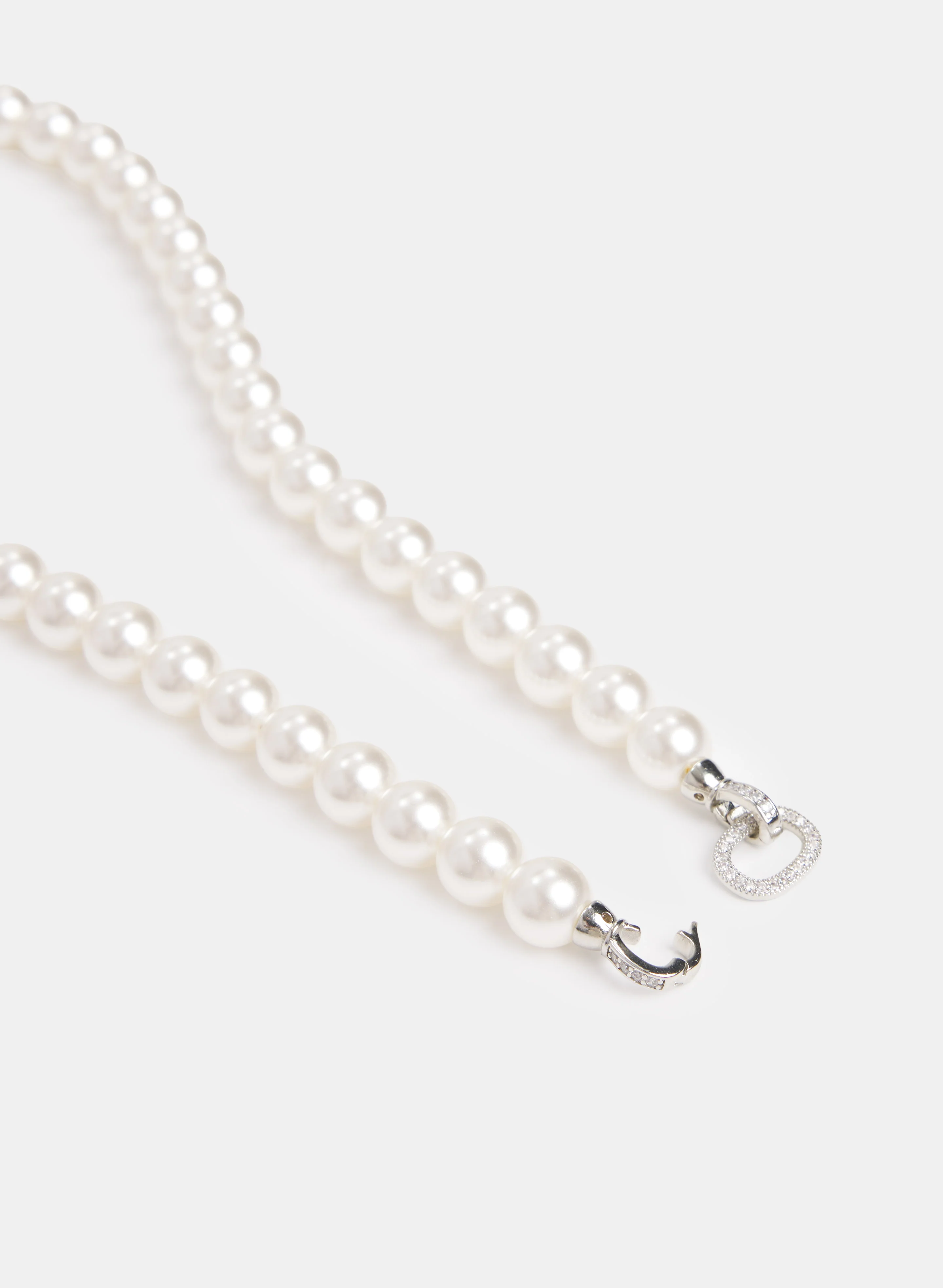 Glass Pearl Necklace - Image 2