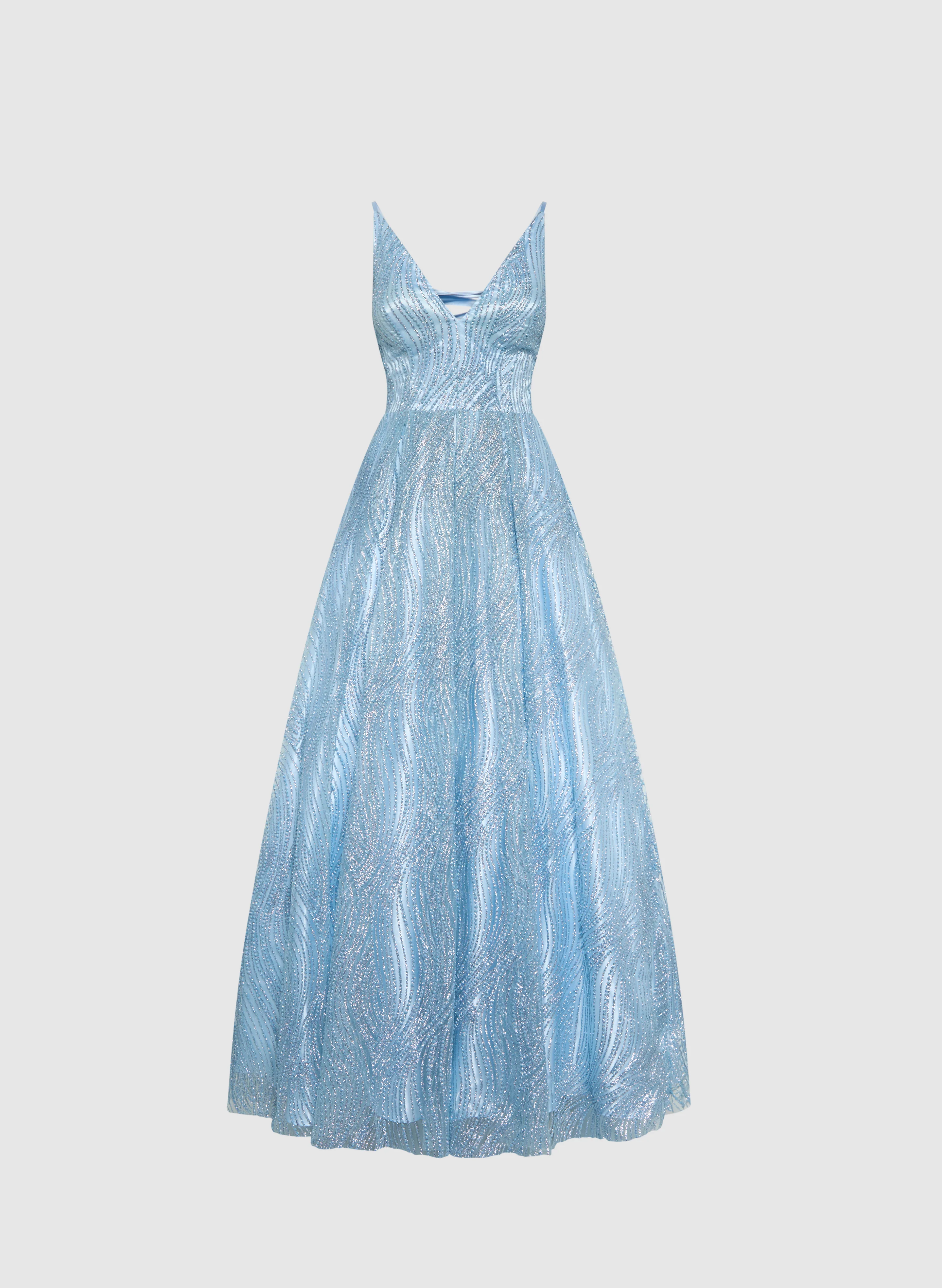 Glitter Ballgown Dress - Image 5
