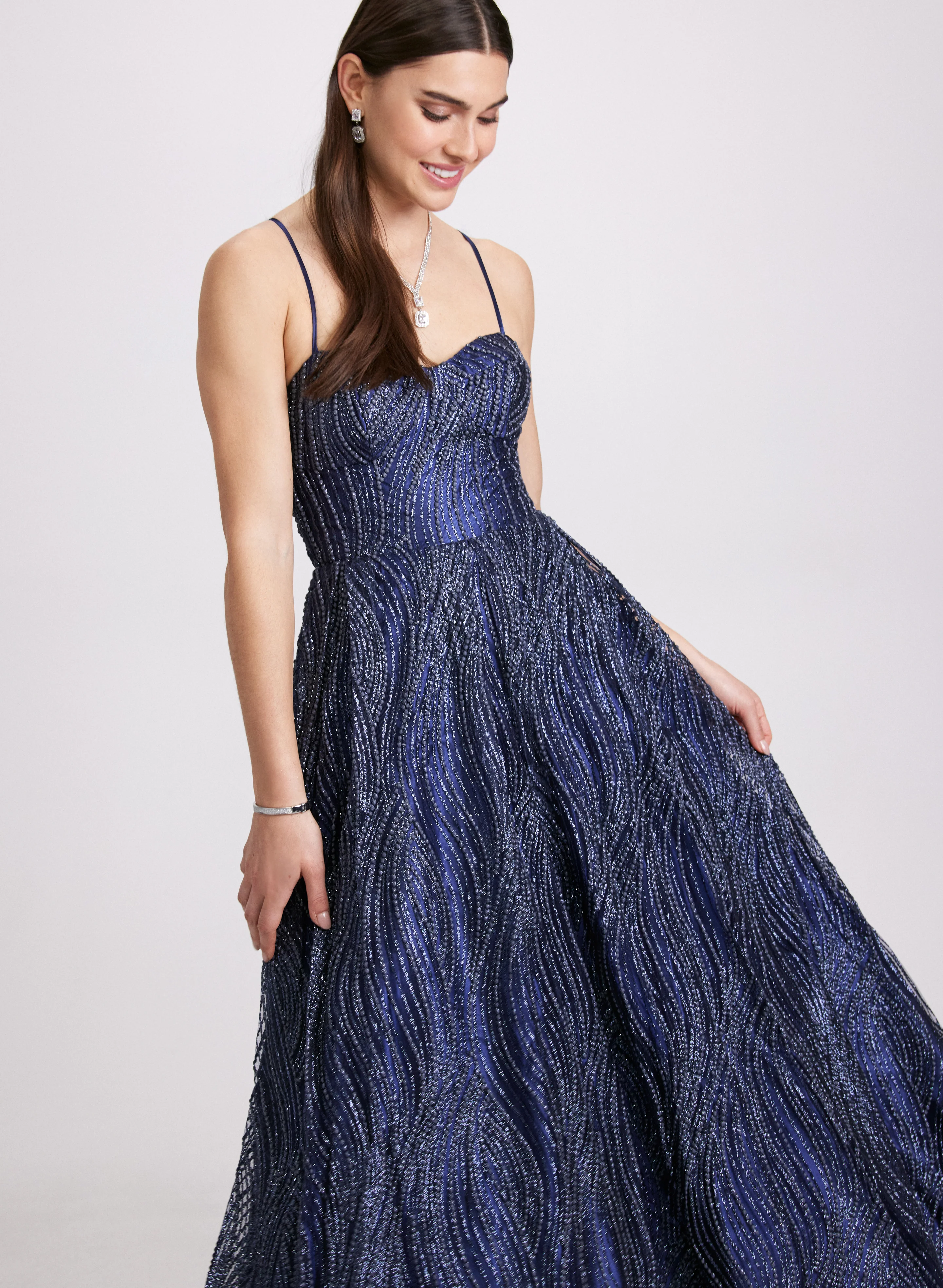 Glitter Embellished Dress - Image 4