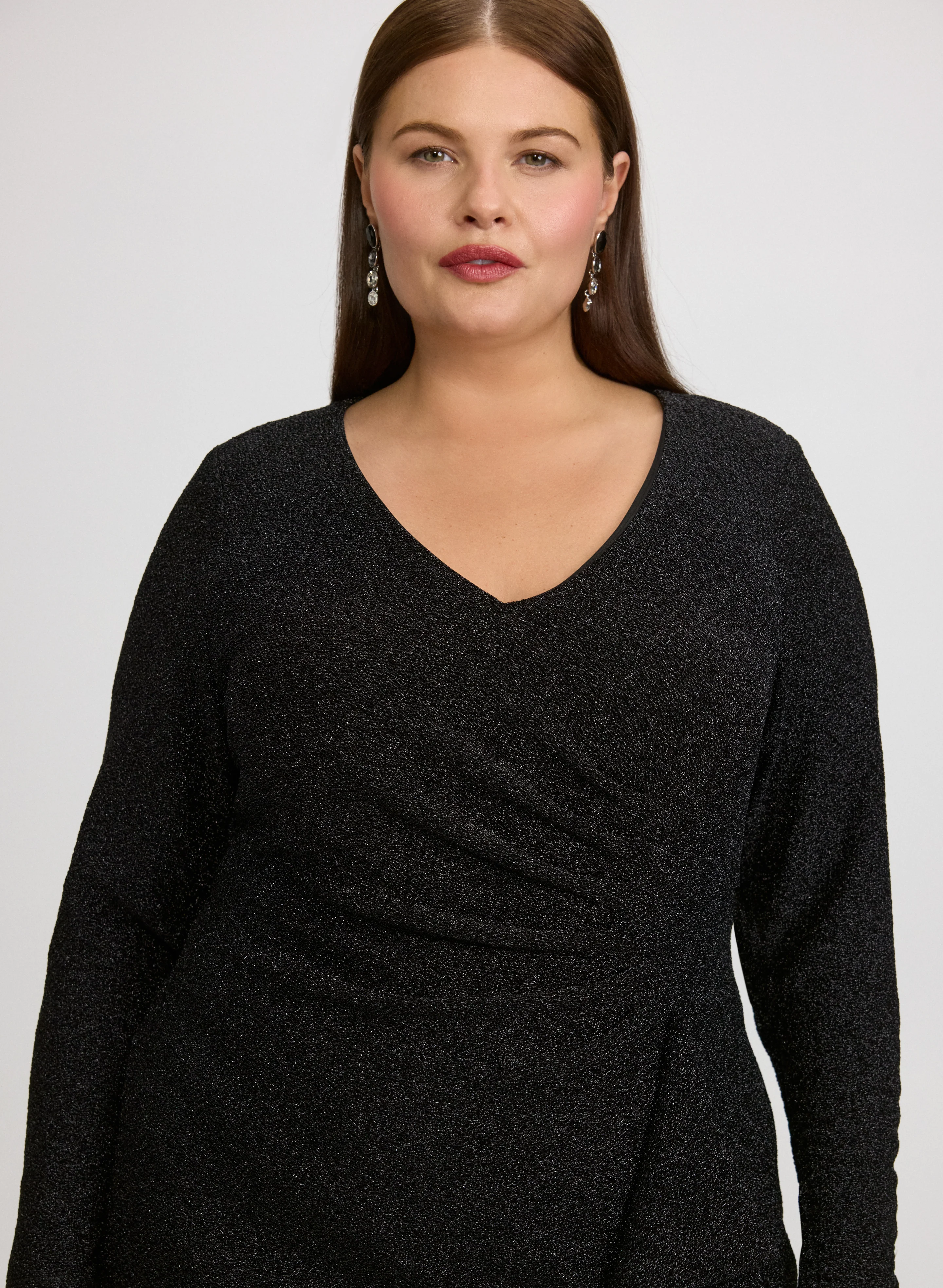 Glitter Fitted Dress - Image 5