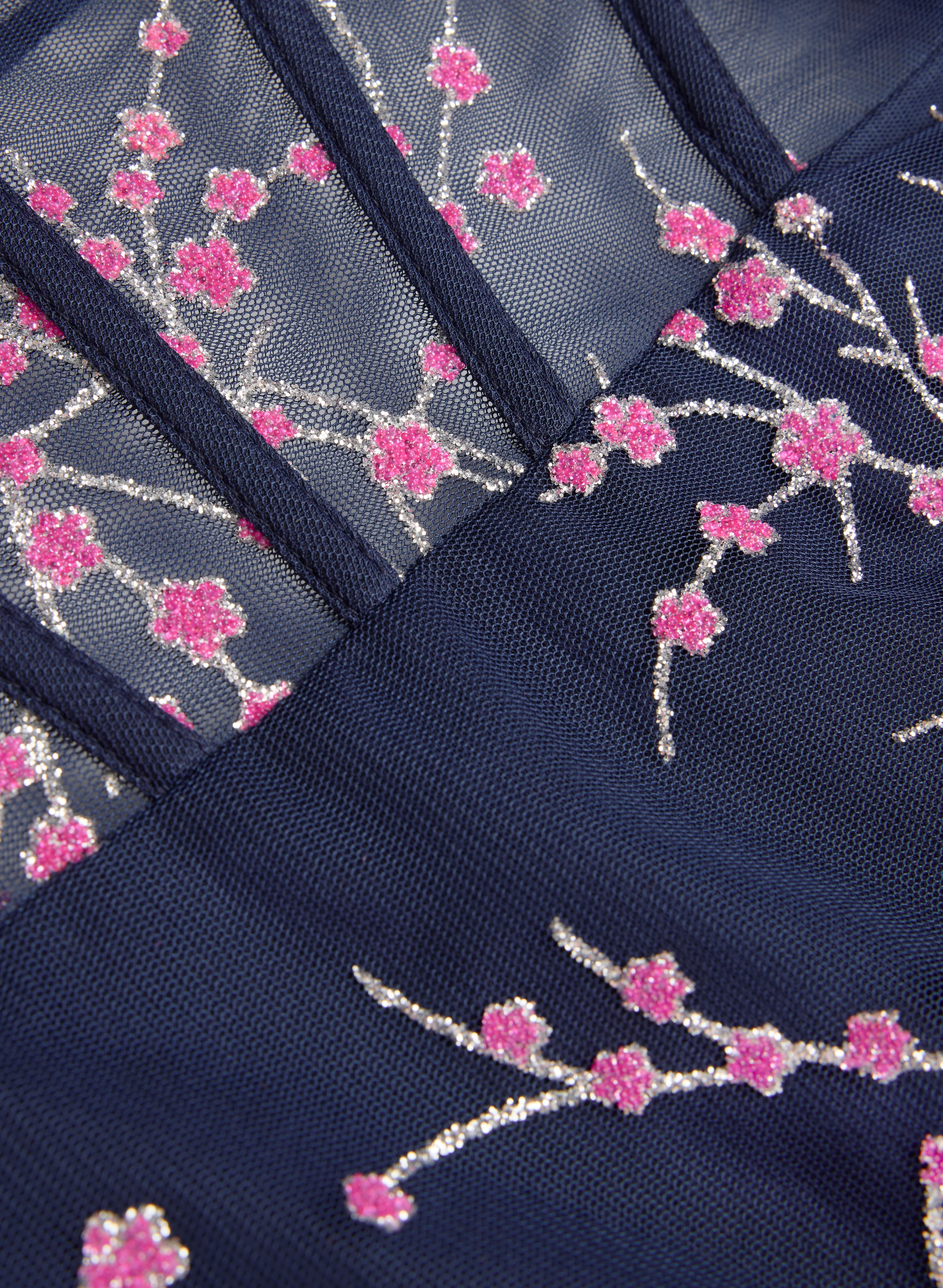 Glitter Floral Dress - Image 6