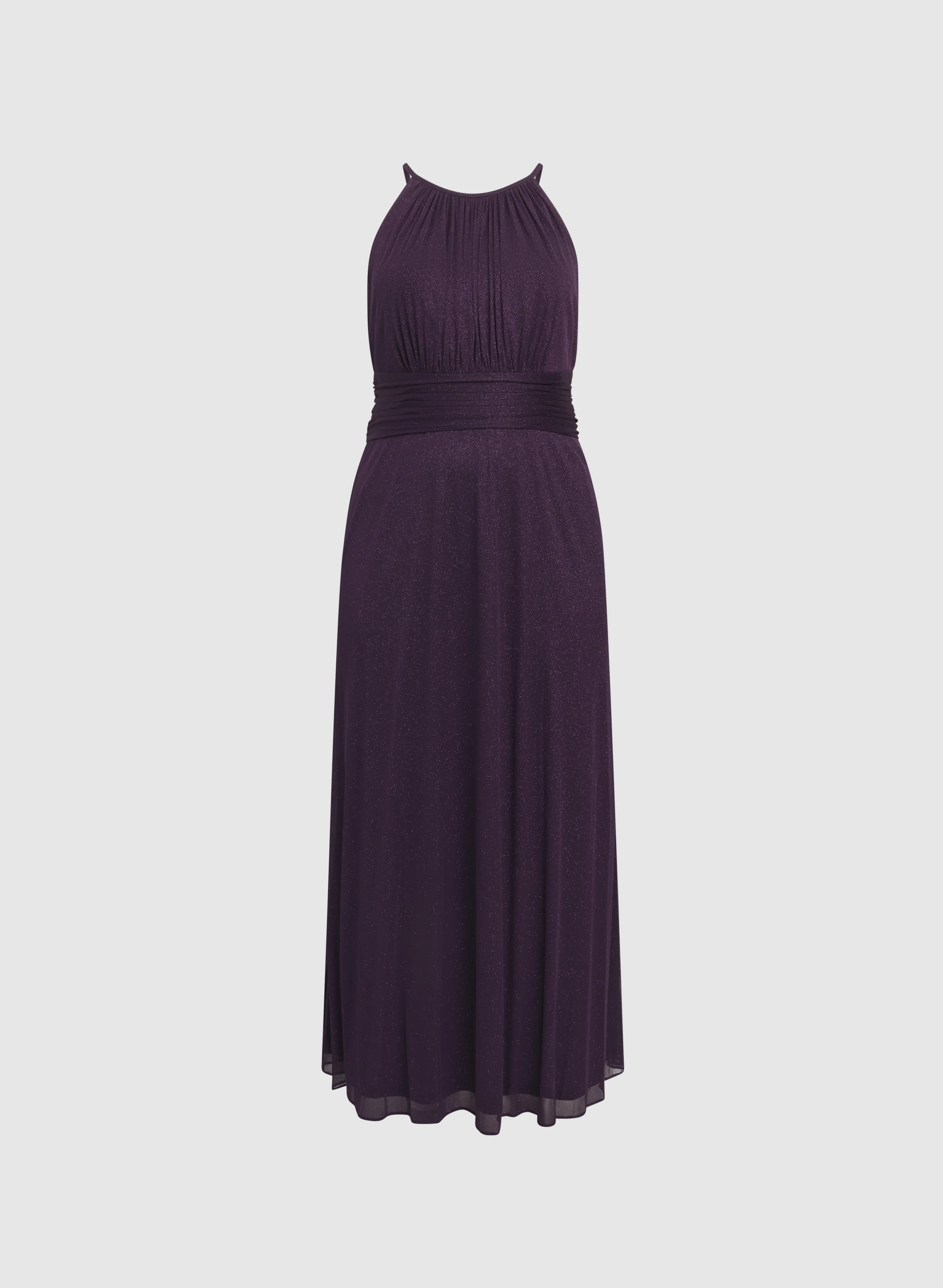 Glitter Halter Neck Dress - Image 5