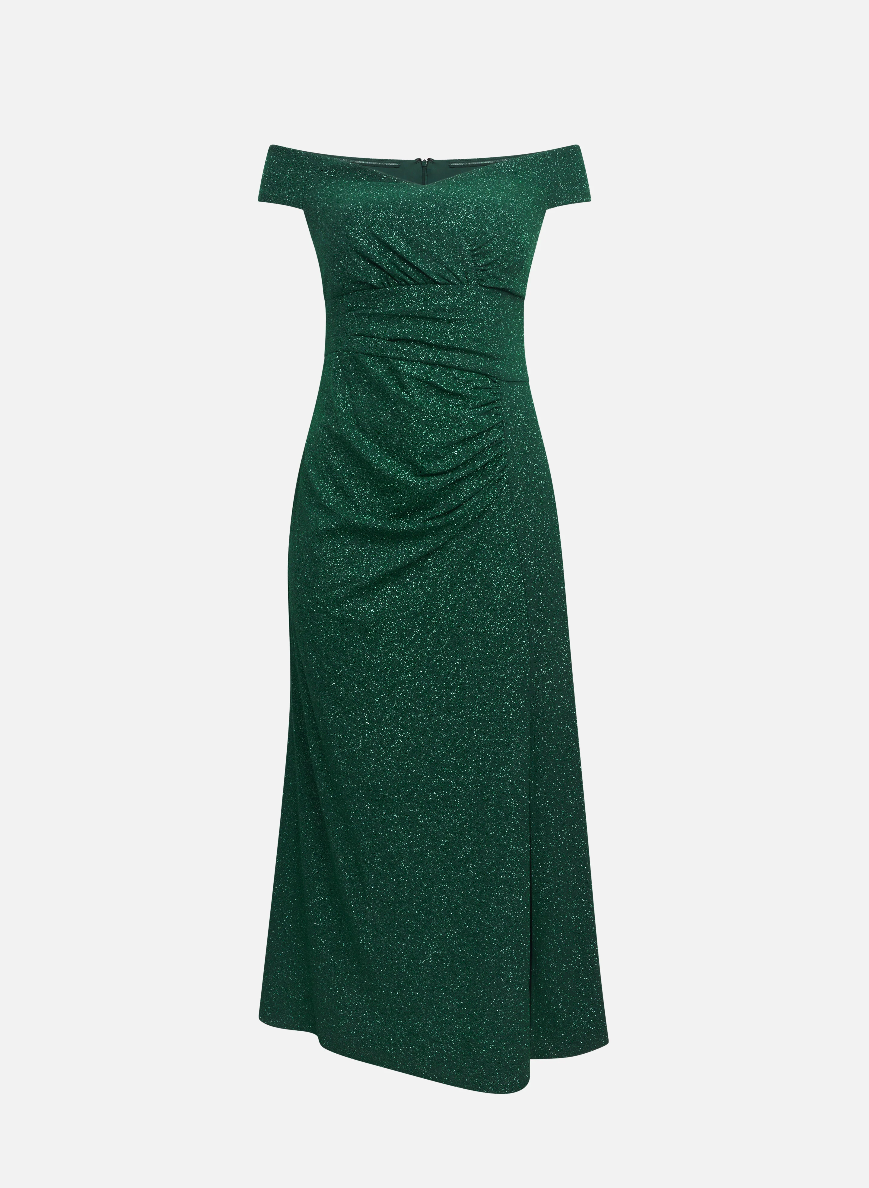 Glitter Knit Off-Shoulder Dress - Image 6