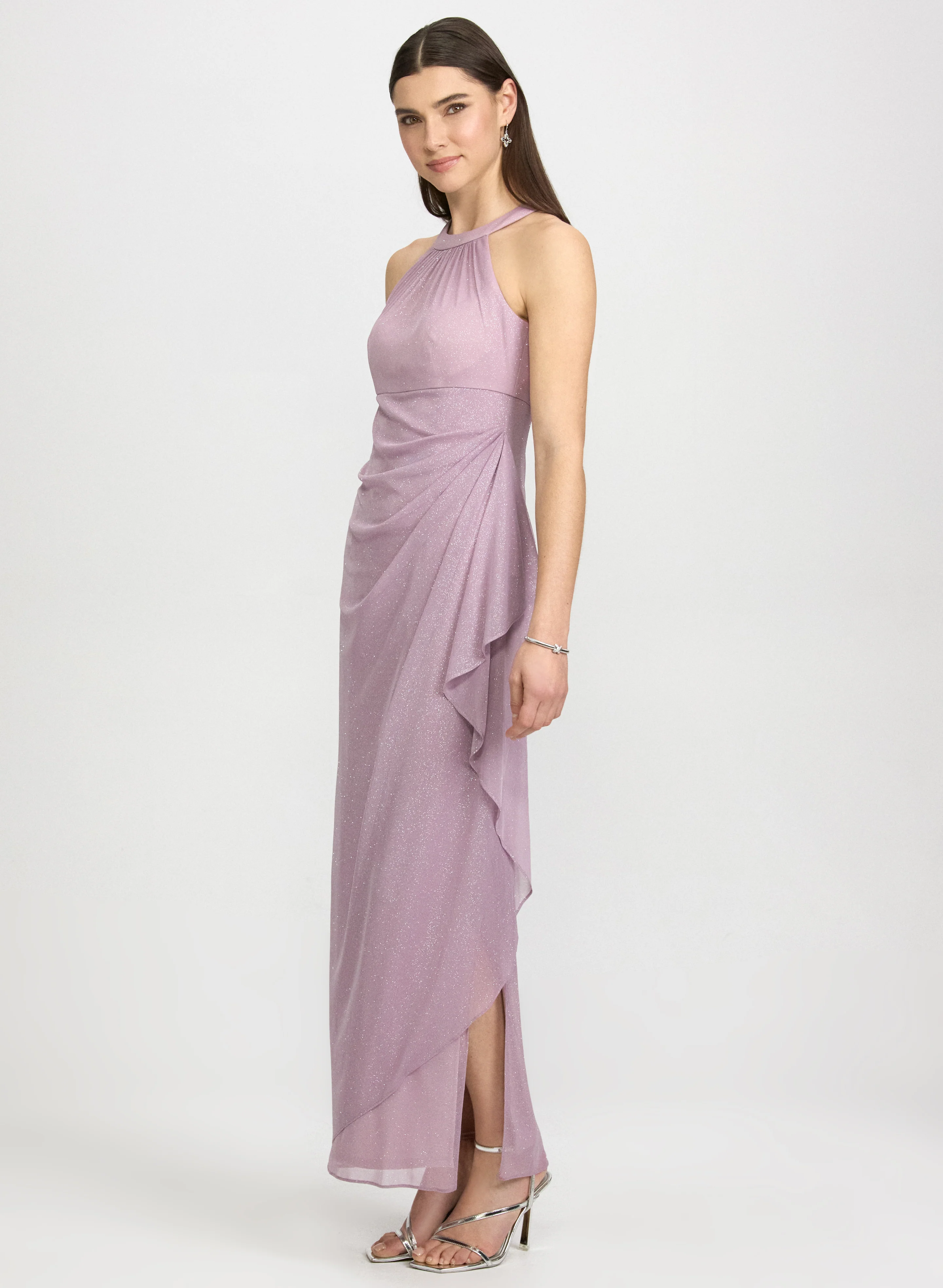 Glitter Mesh Dress - Image 2
