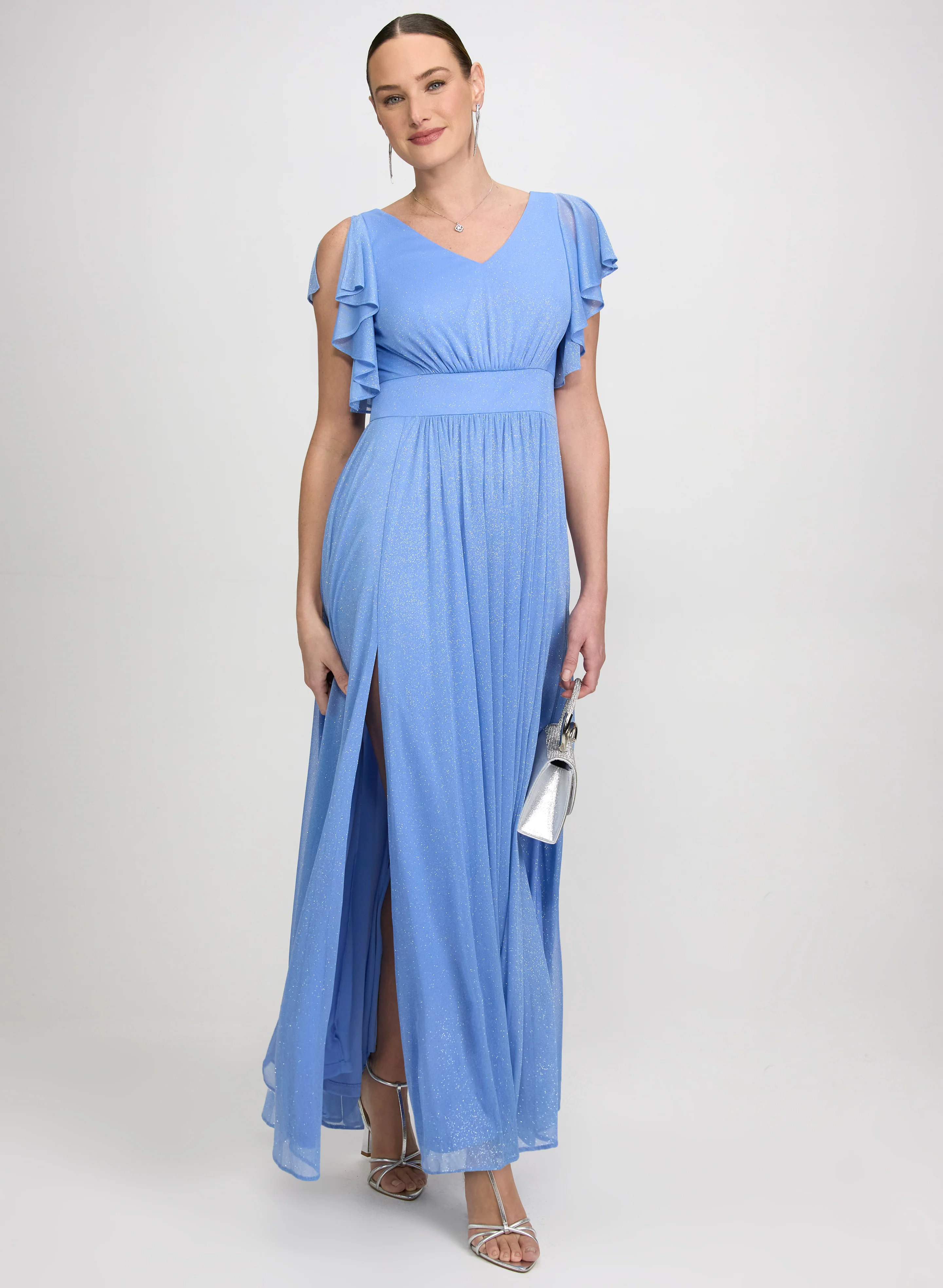 Glitter Mesh Dress