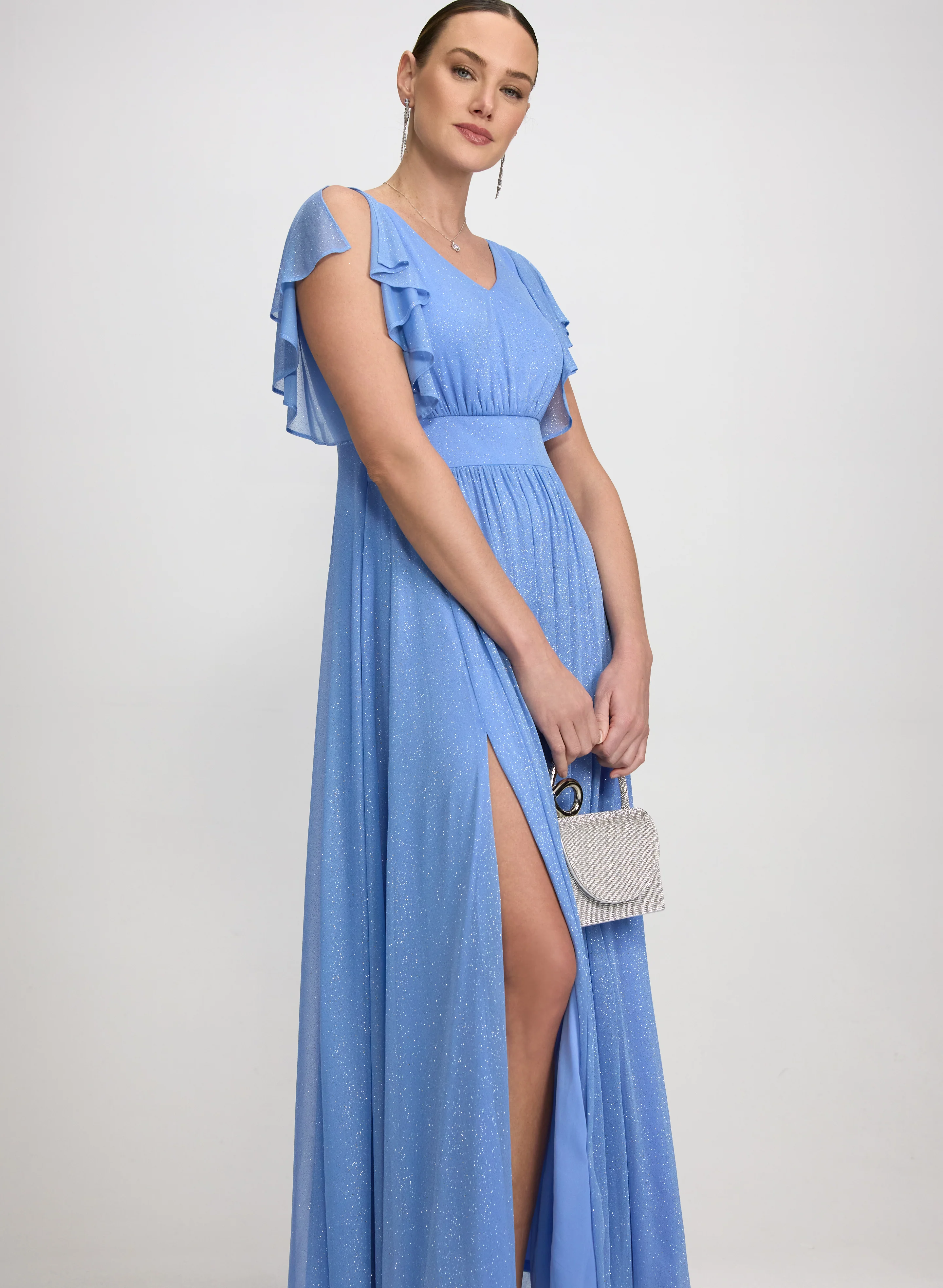 Glitter Mesh Dress - Image 4