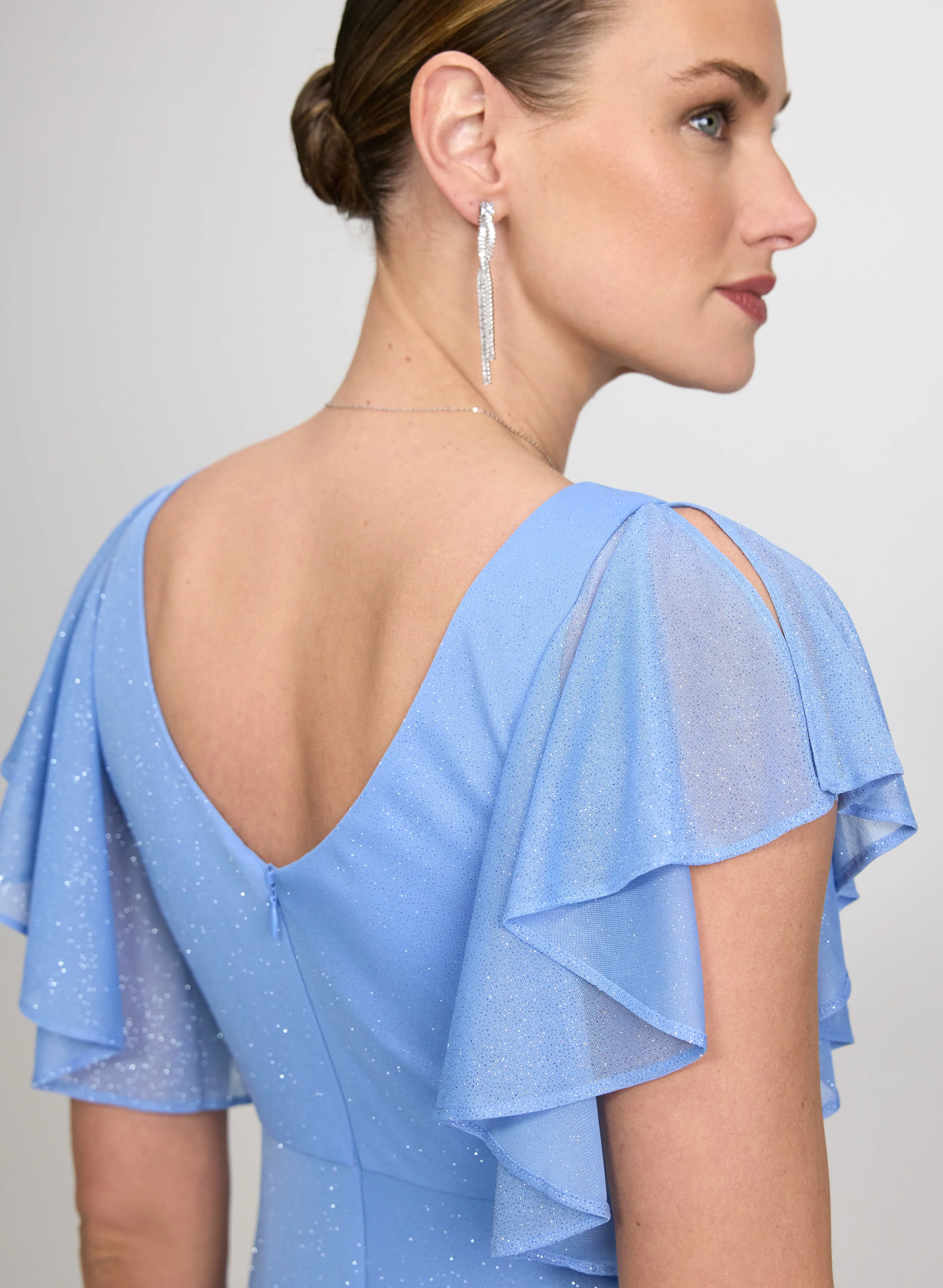 Glitter Mesh Dress - Image 5