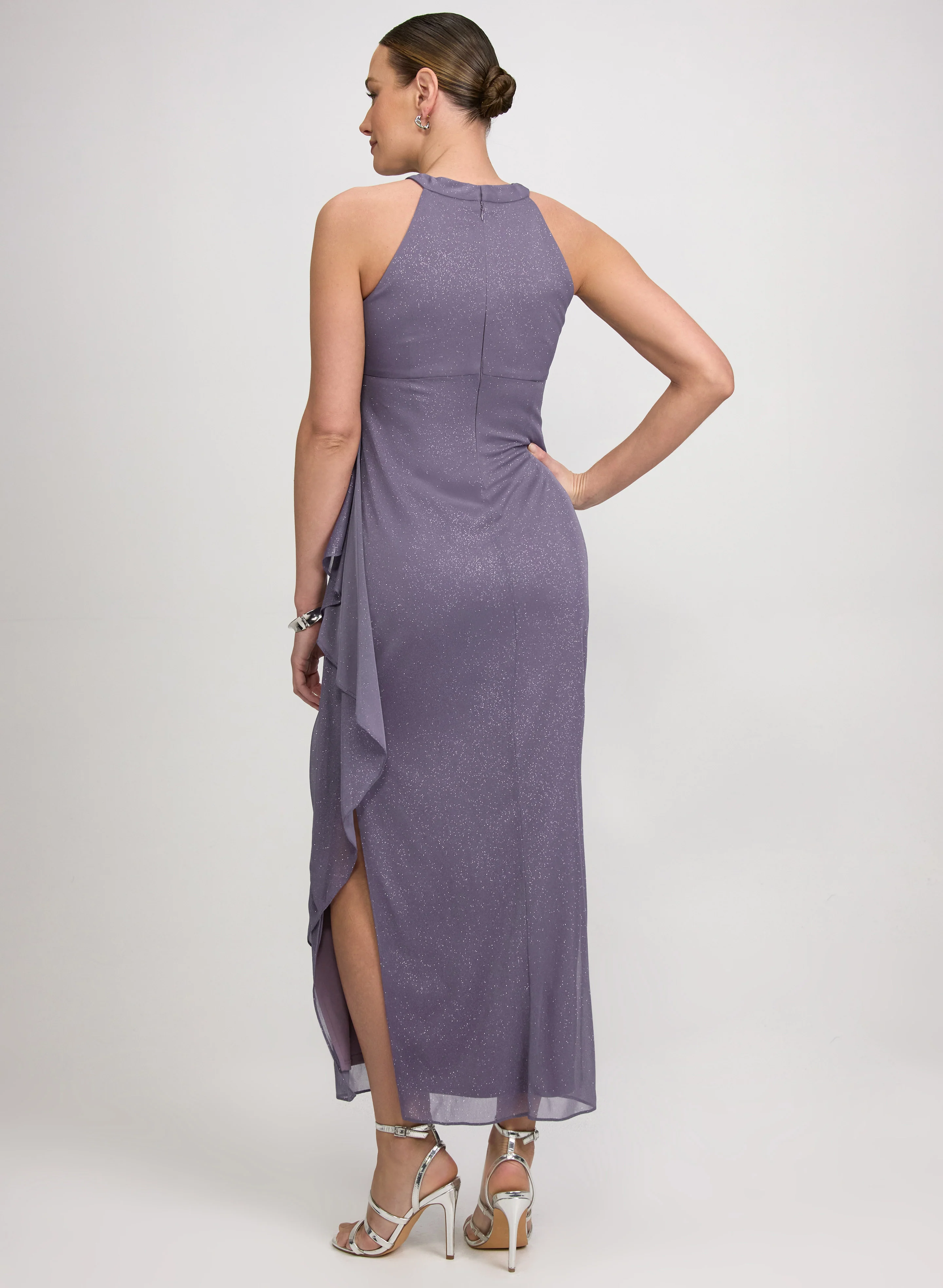 Glitter Mesh Dress - Image 5