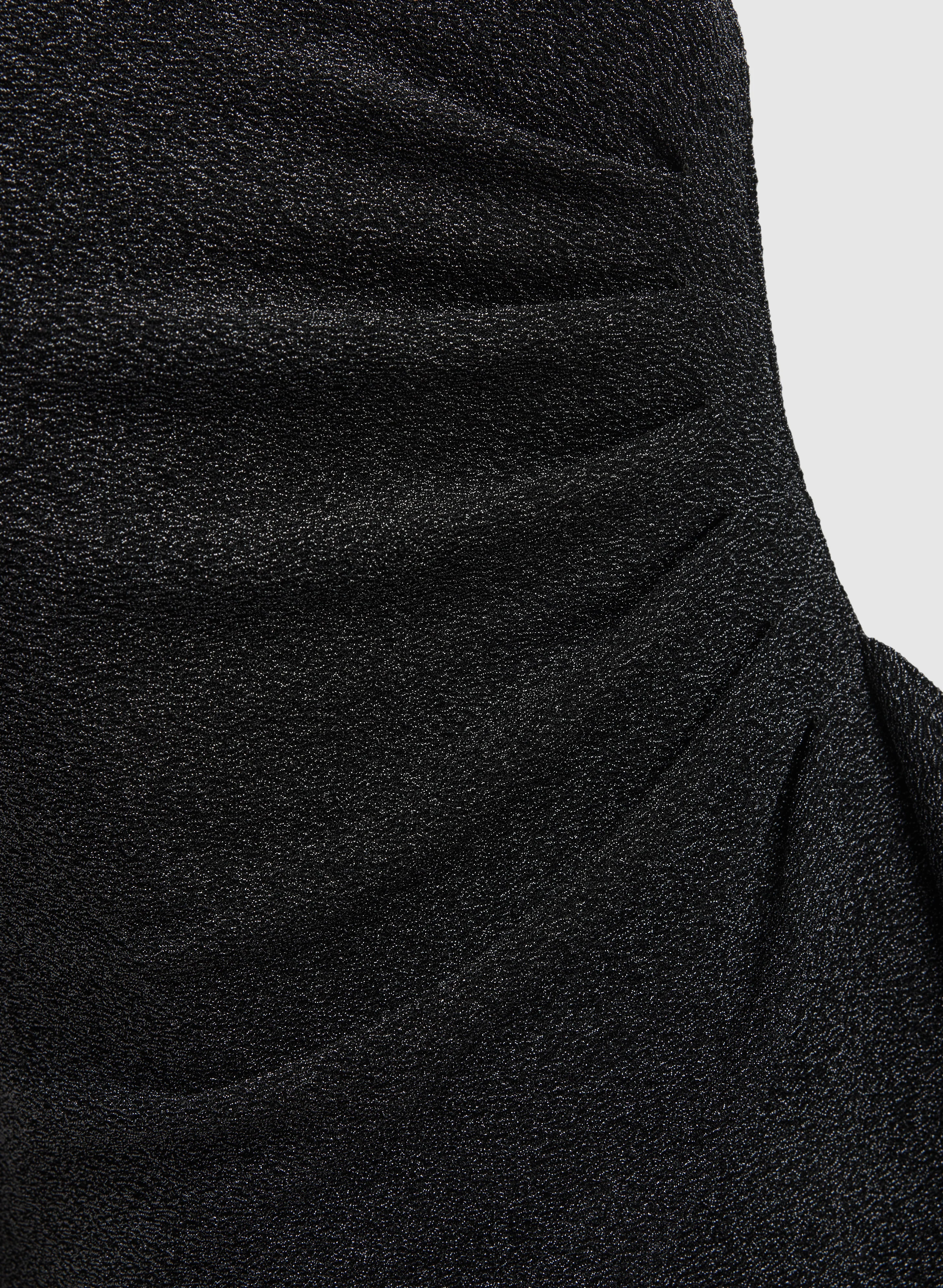 Glitter Ruffle Detail Dress - Image 7