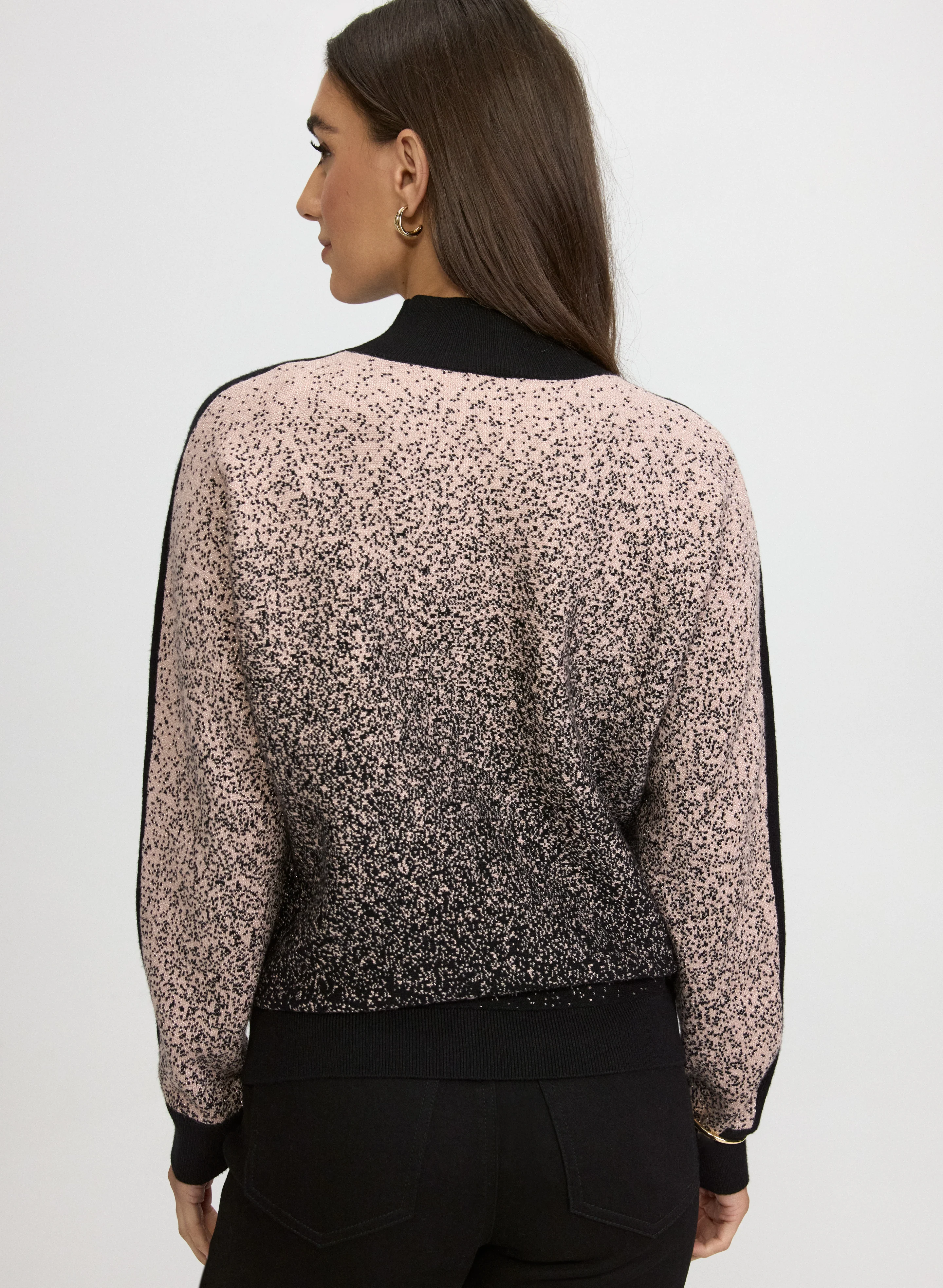 Gradient Dot Motif Sweater - Image 4