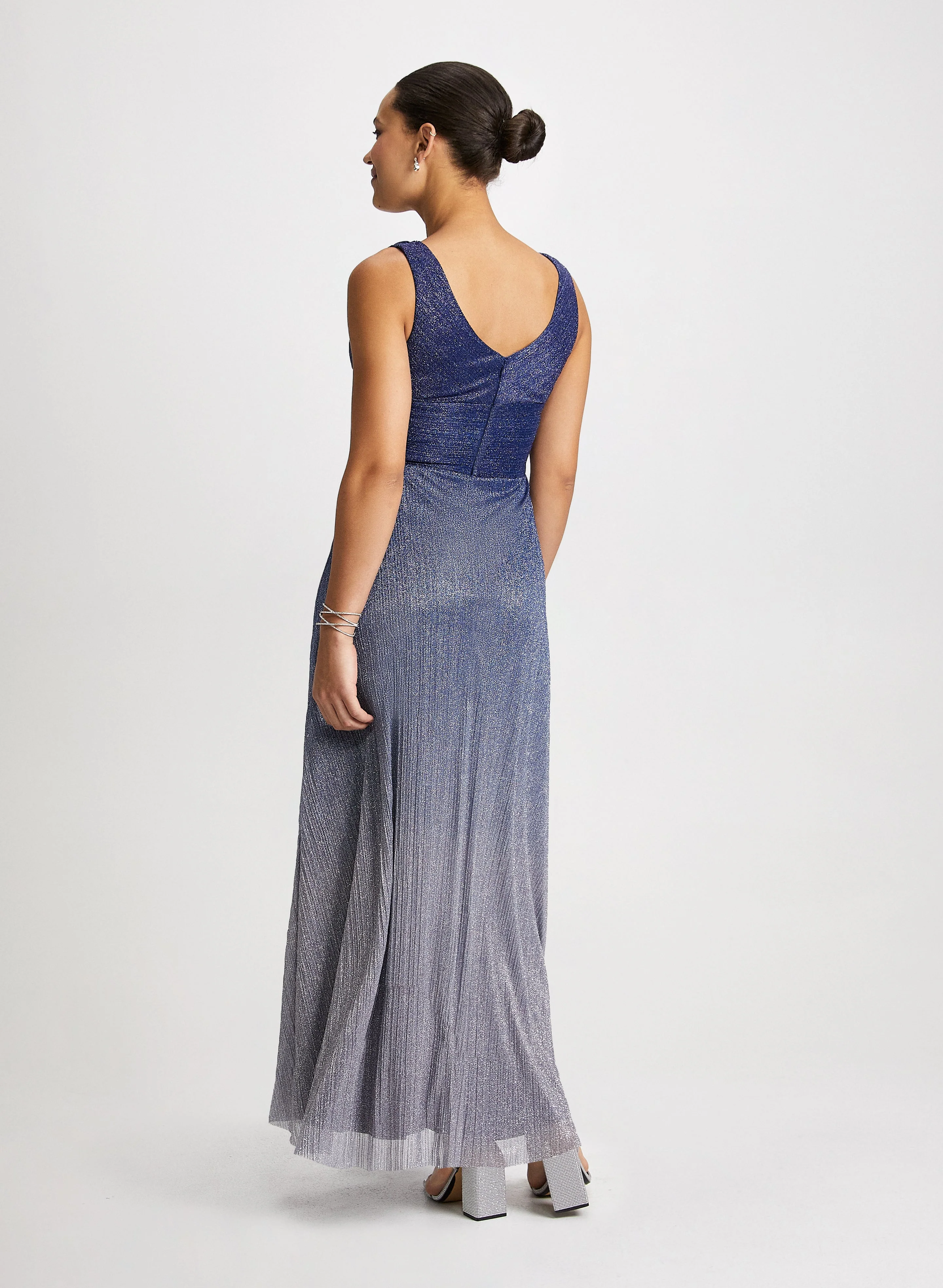 Gradient Shimmering Dress - Image 3
