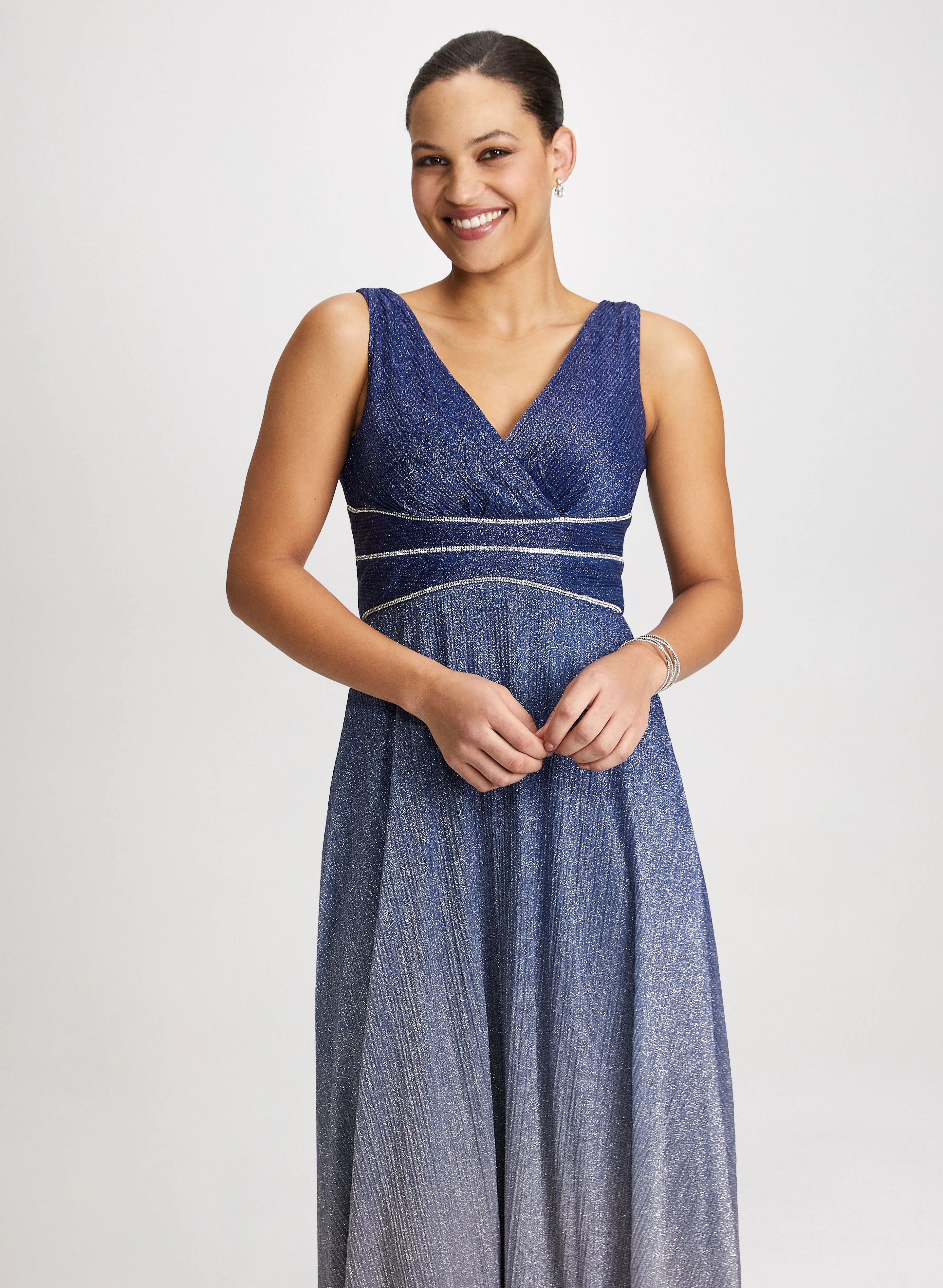 Gradient Shimmering Dress - Image 4