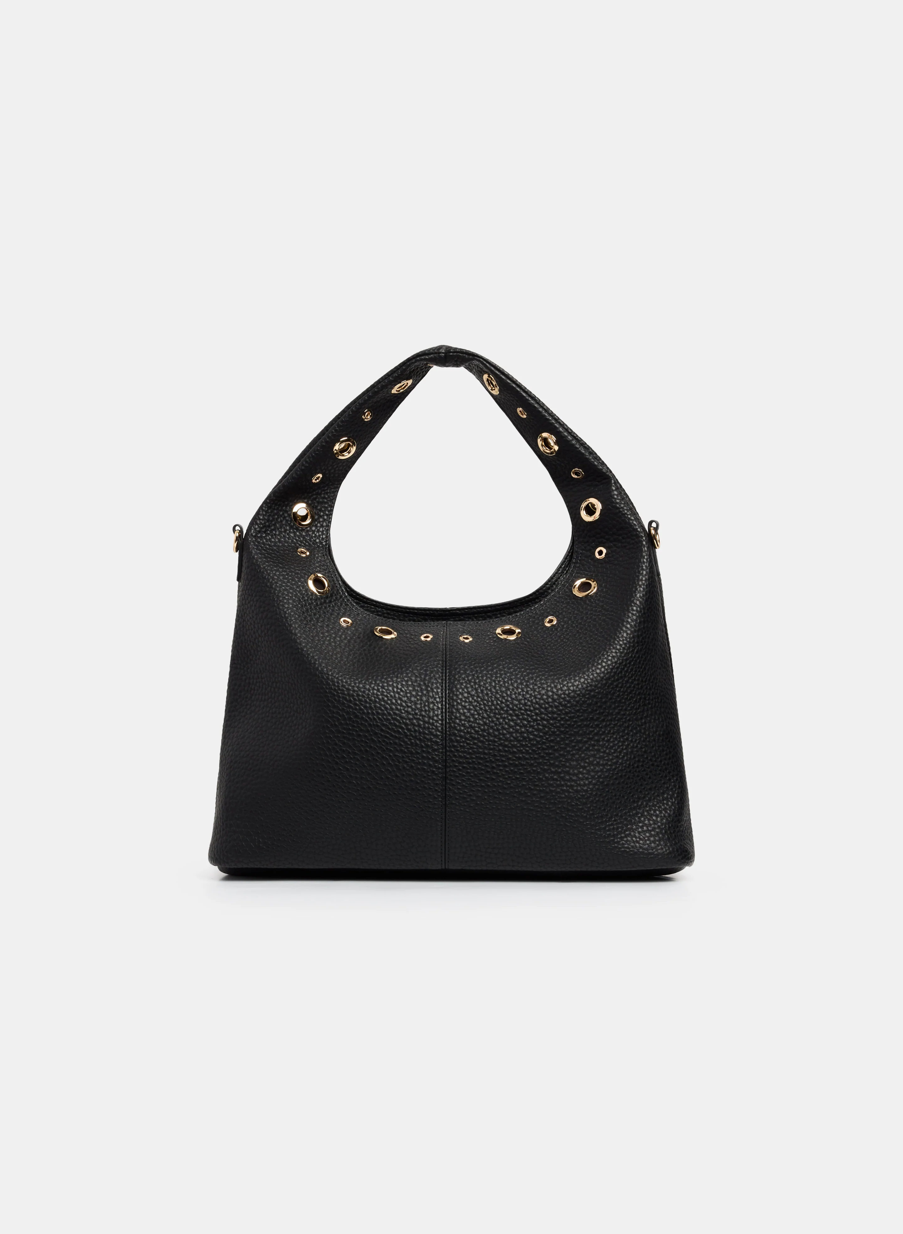 Grommet Embellished Bag