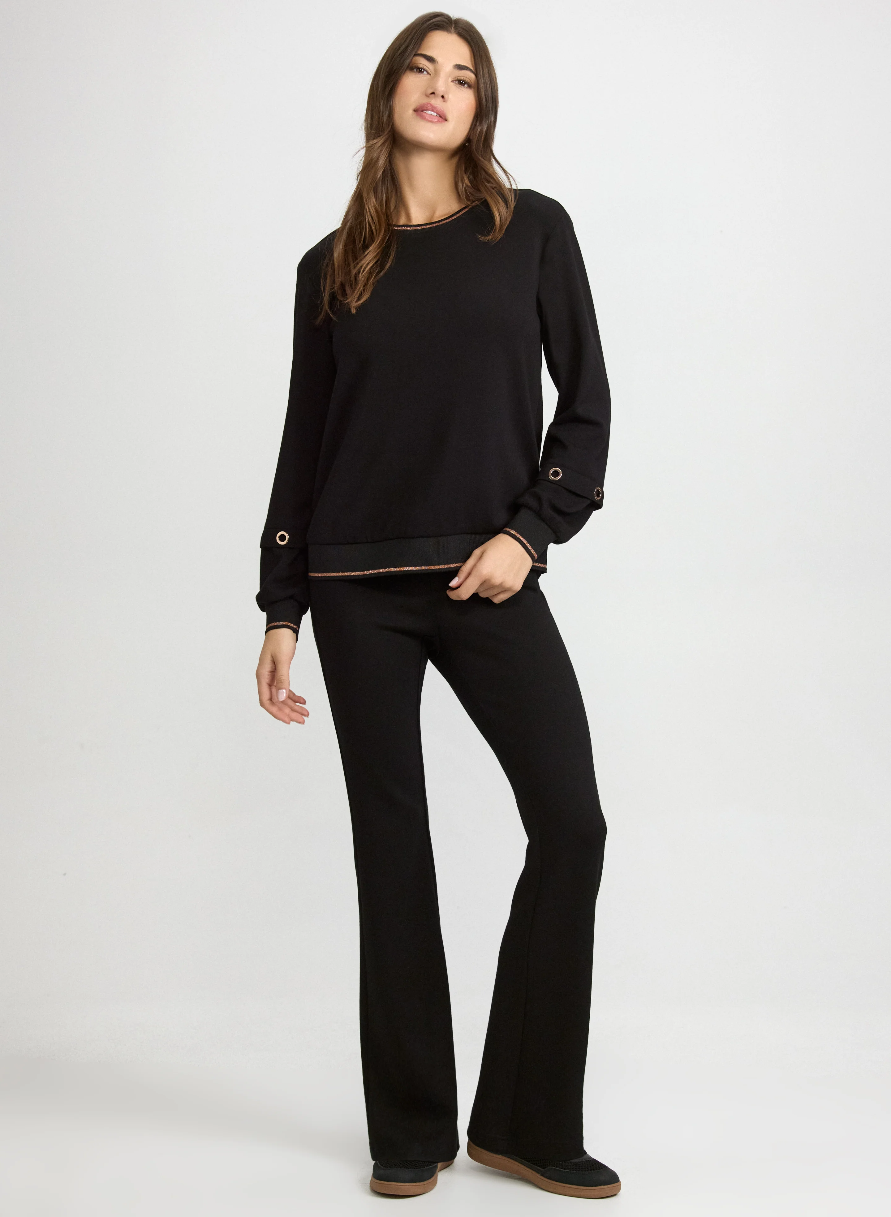 Grommet Embellished Top - Image 3