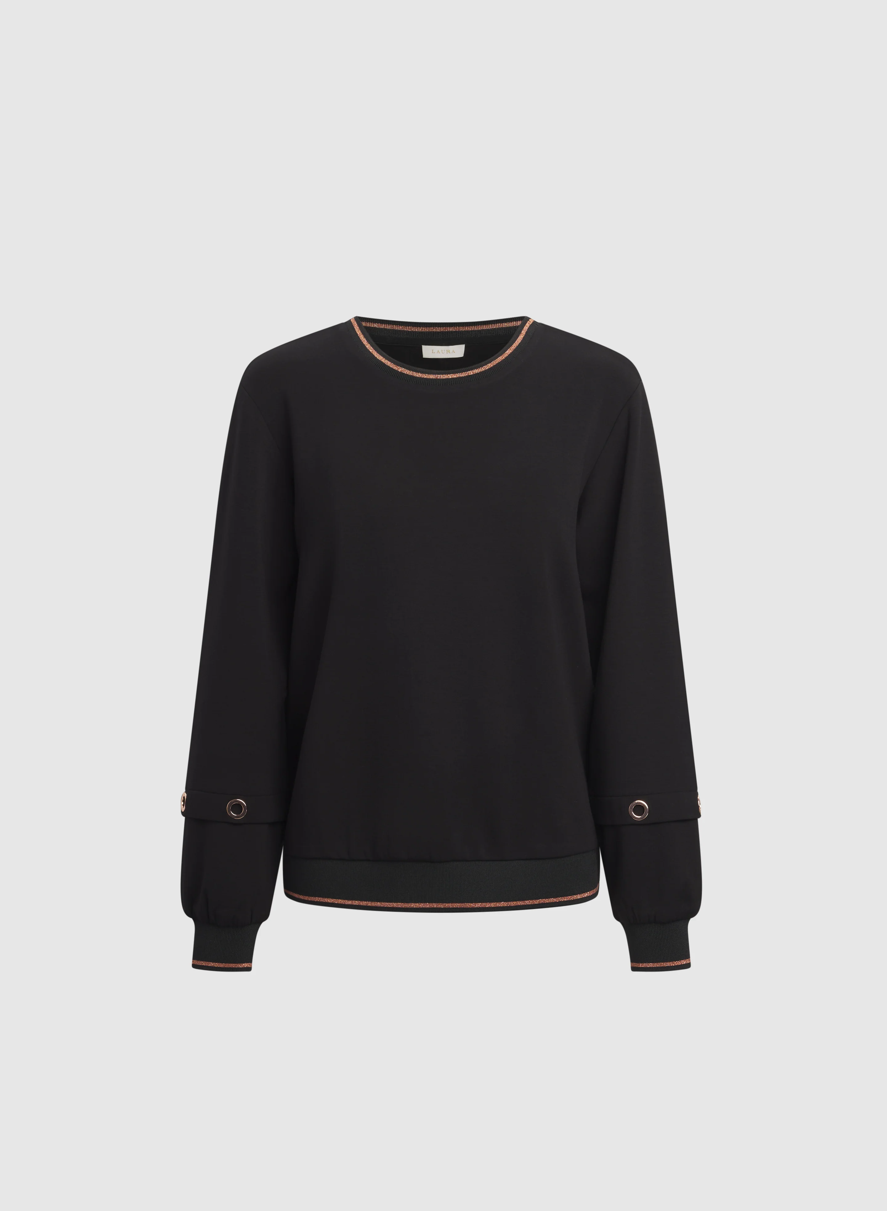 Grommet Embellished Top - Image 7