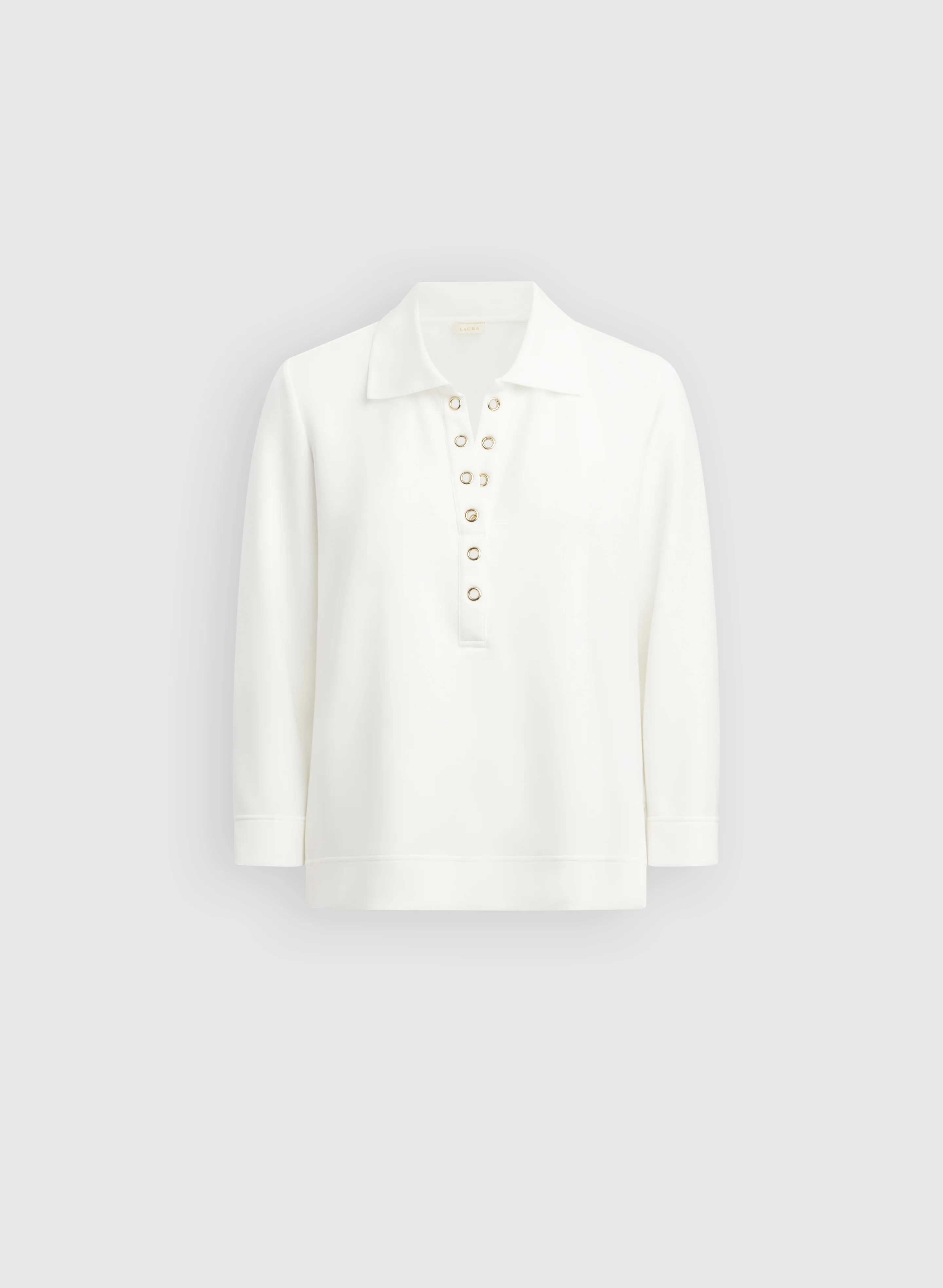Grommet Placket Top - Image 8