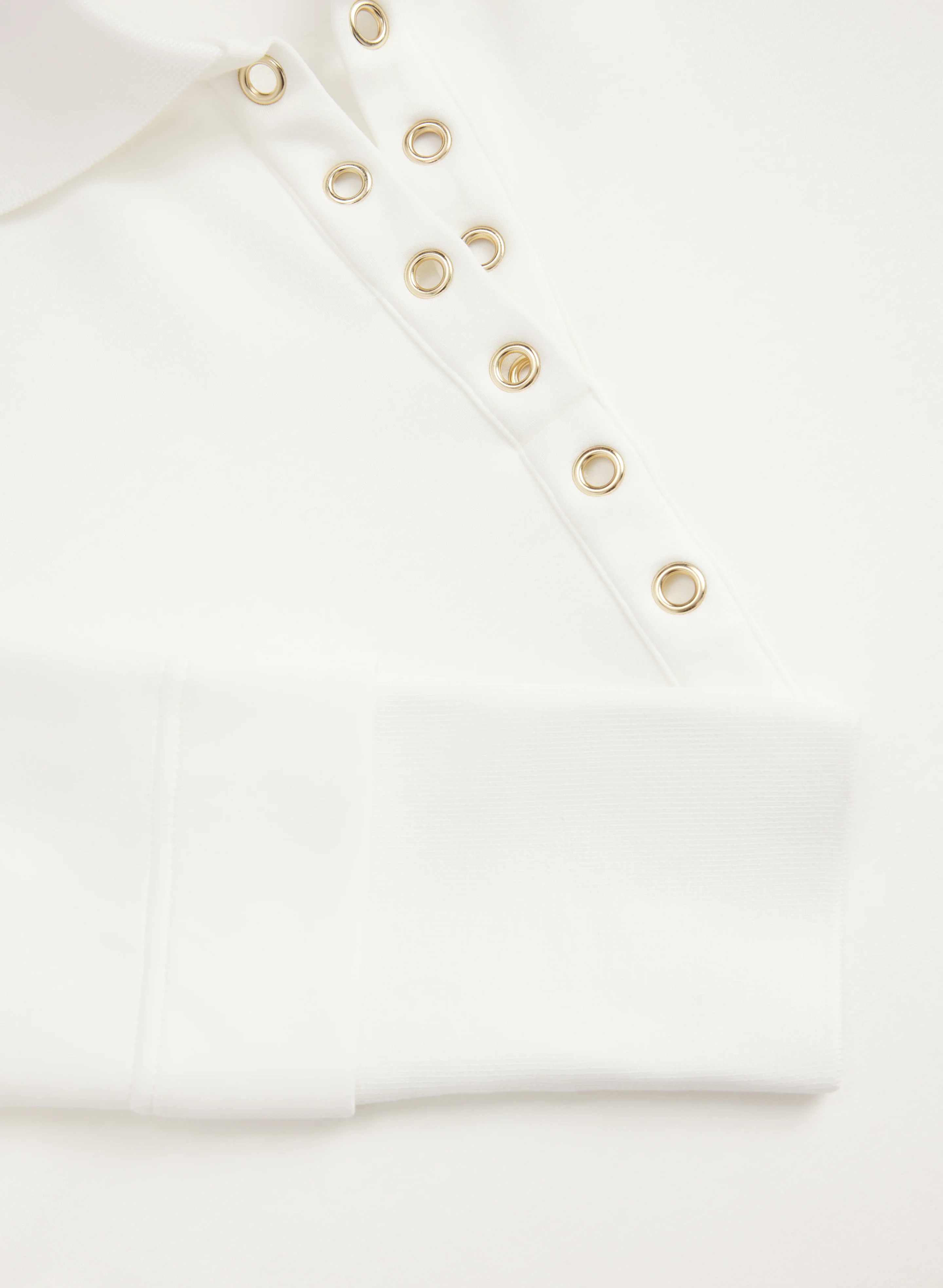 Grommet Placket Top - Image 9