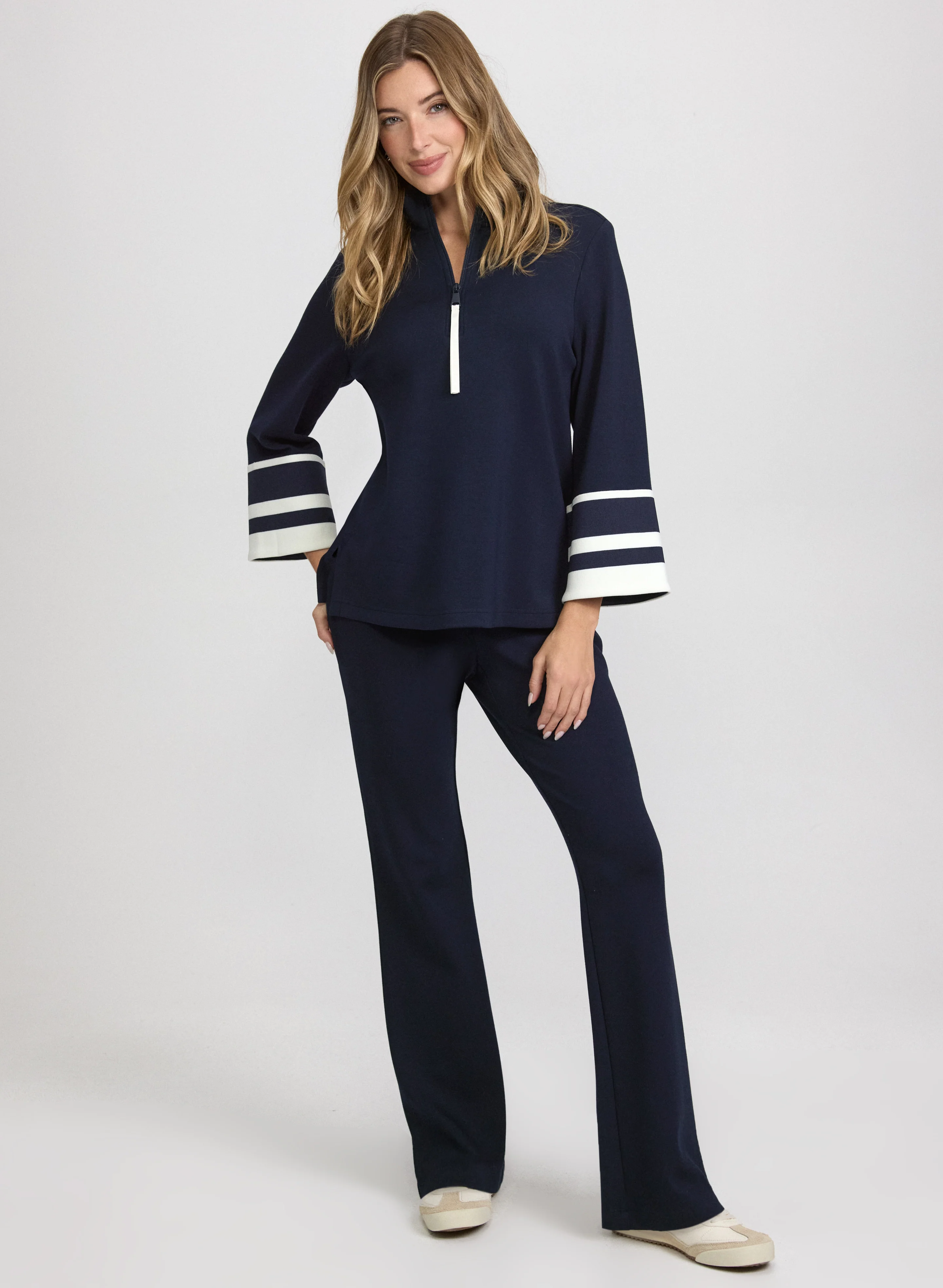 Half-Zip Scuba Top - Image 3