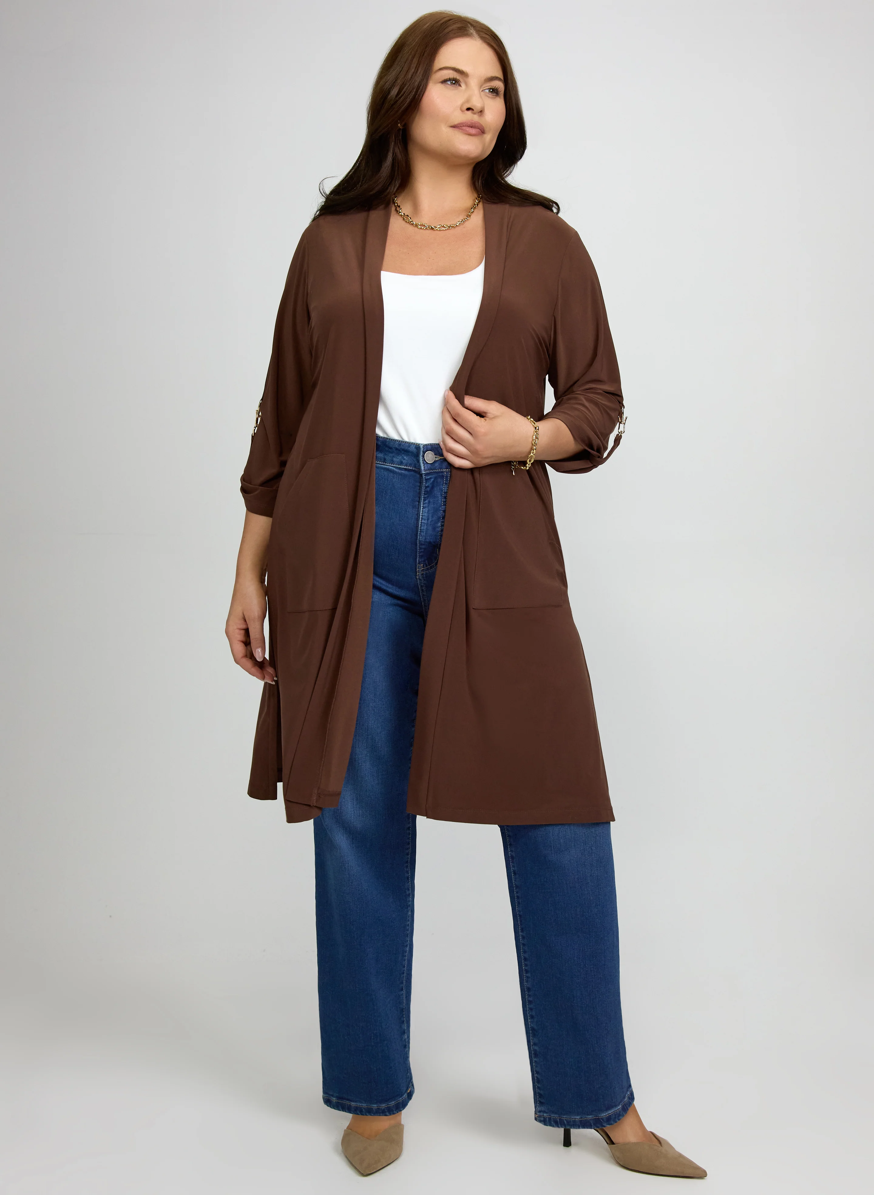 Hardware Detail Cardigan - Image 3