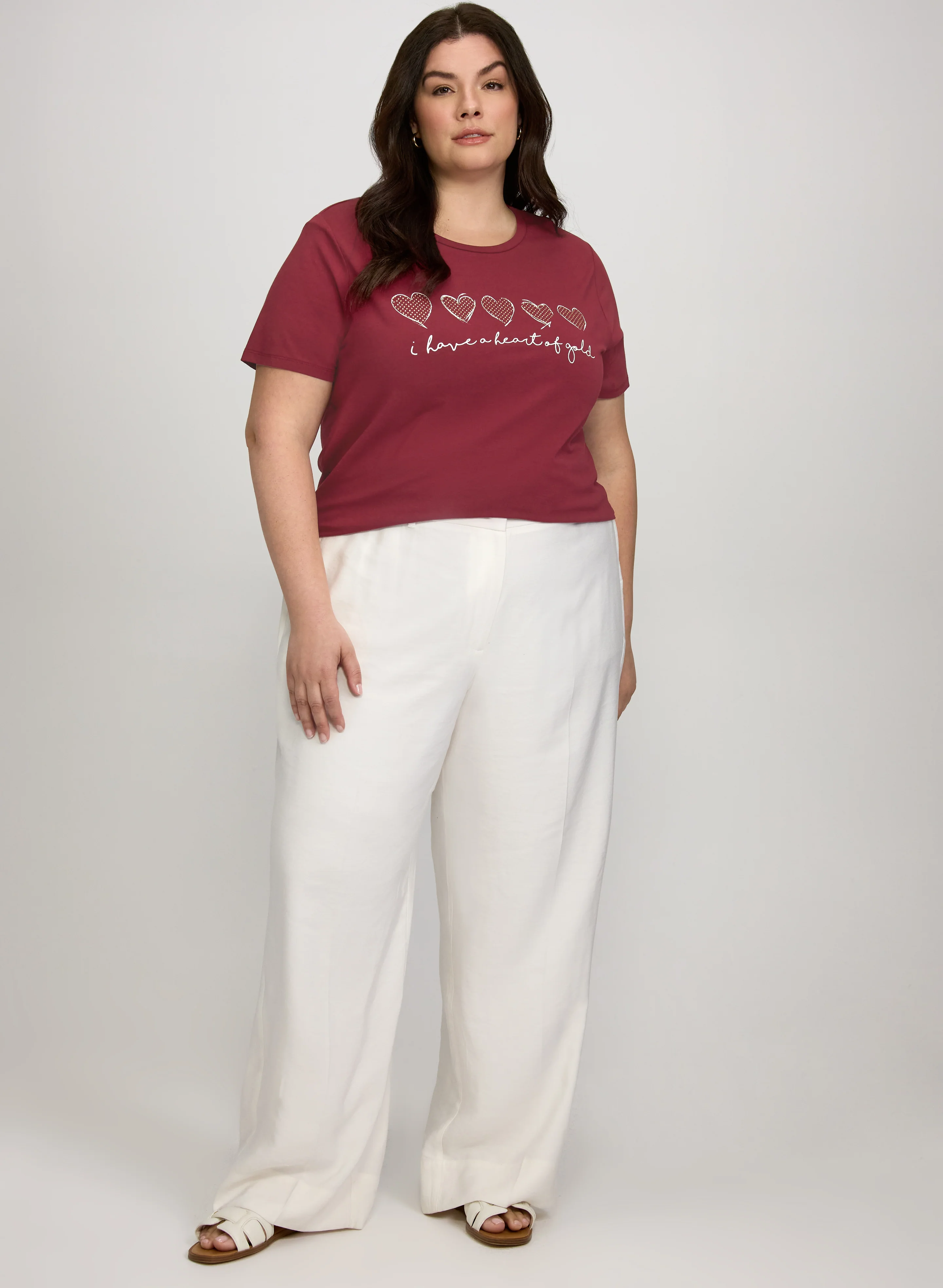 Heart Modal-Blend T-Shirt - Image 3