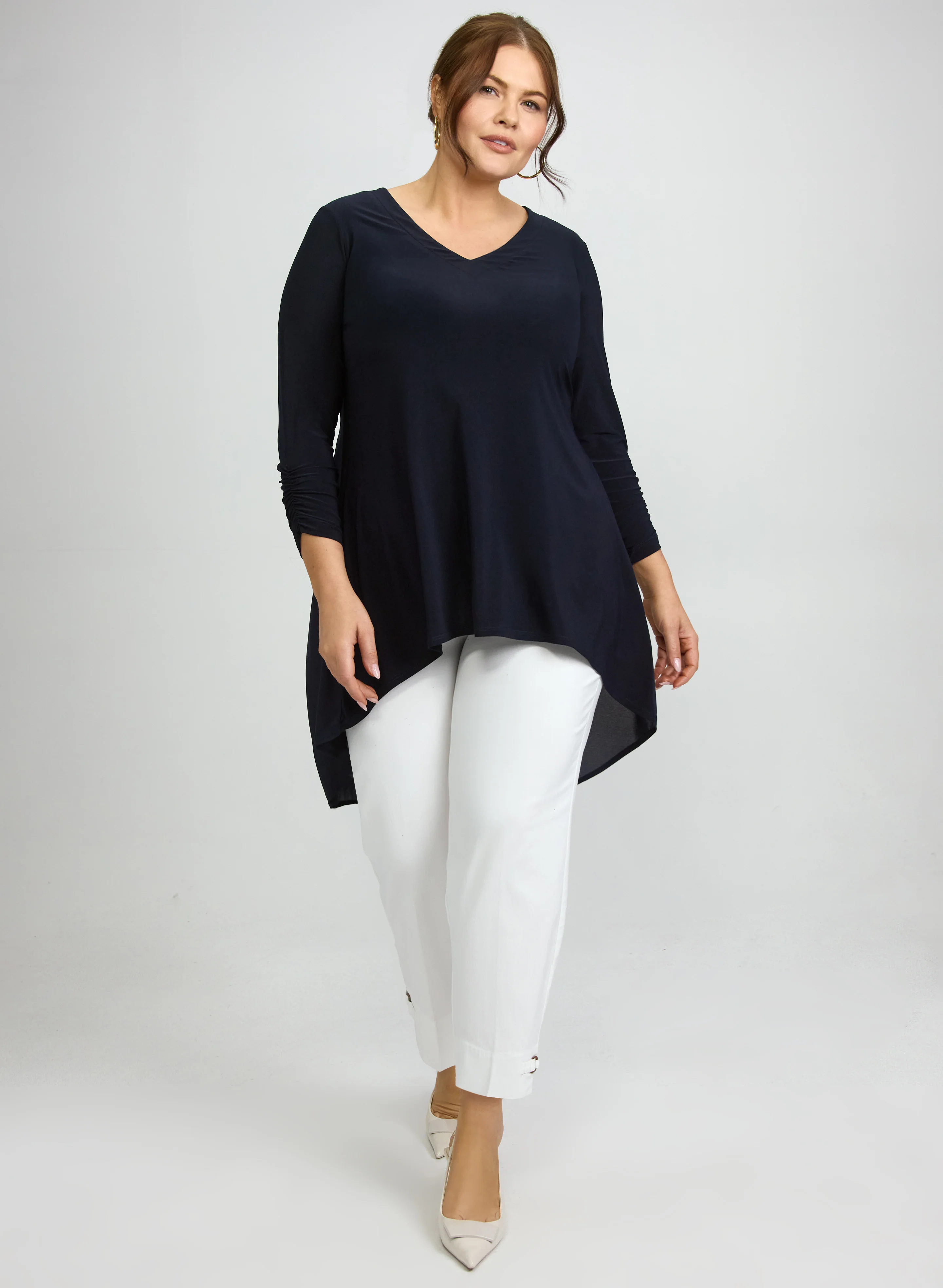 High-Low Chiffon Tunic - Image 4