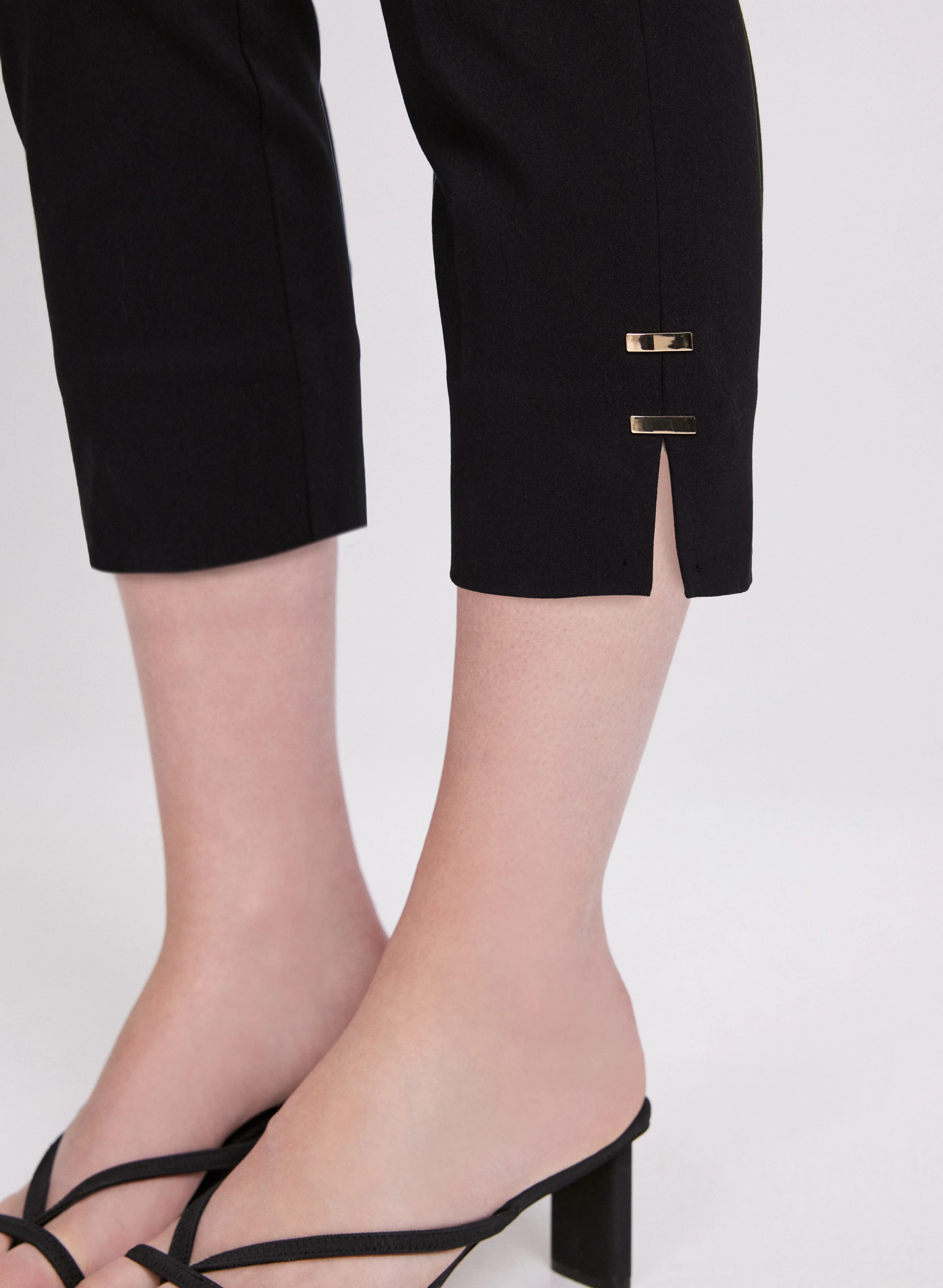 High-Rise Bengaline Capris - Image 2