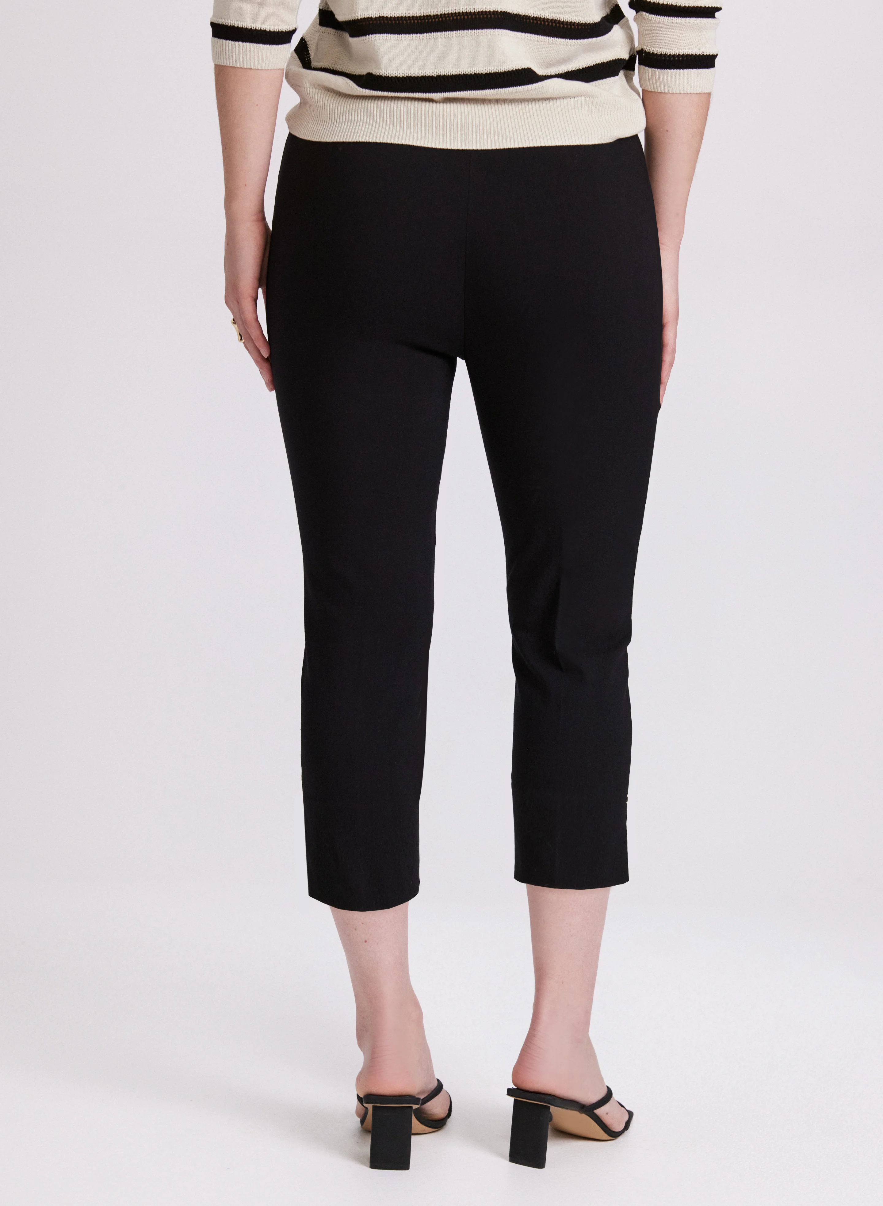 High-Rise Bengaline Capris - Image 4