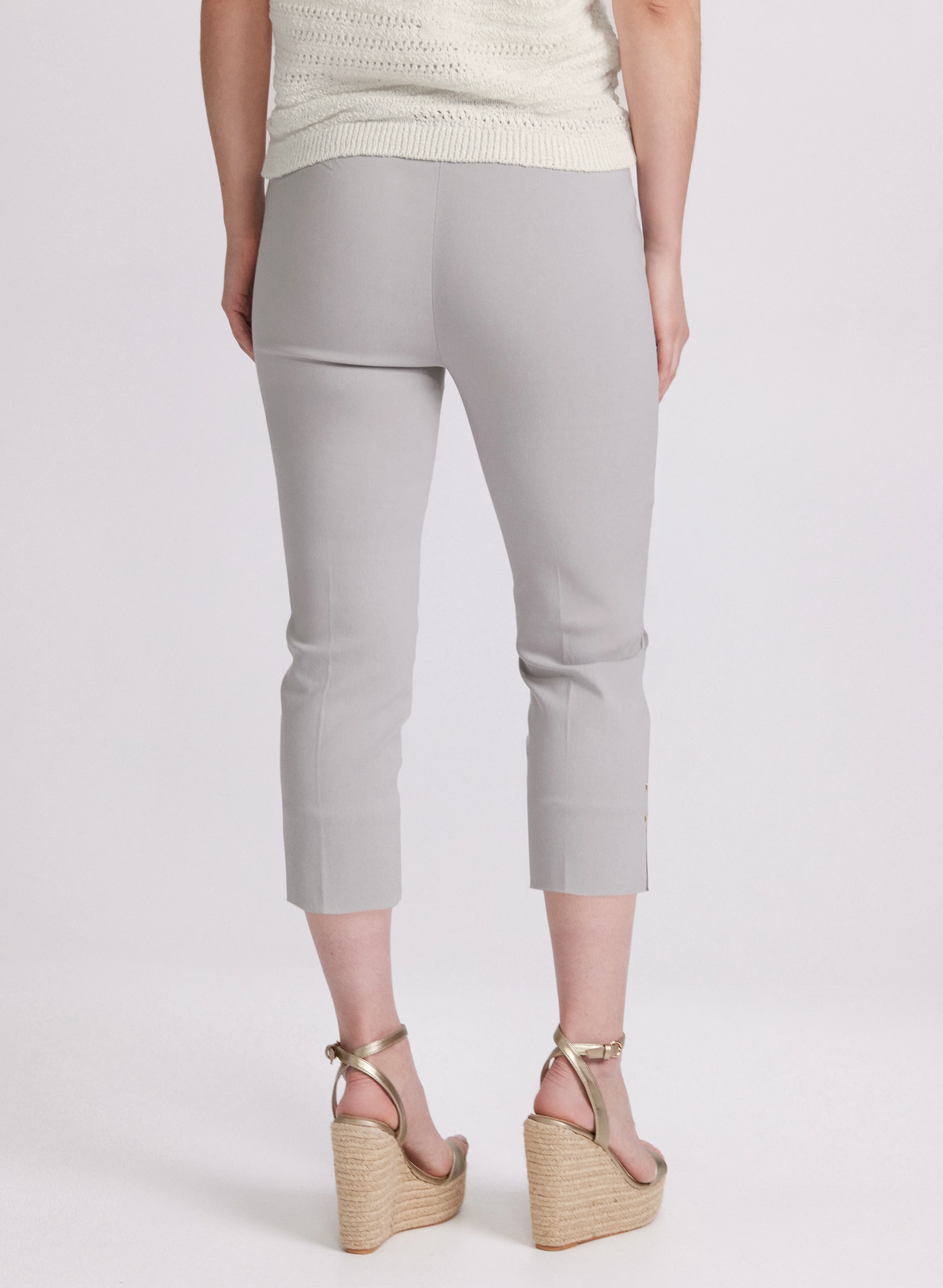 High-Rise Bengaline Capris - Image 4