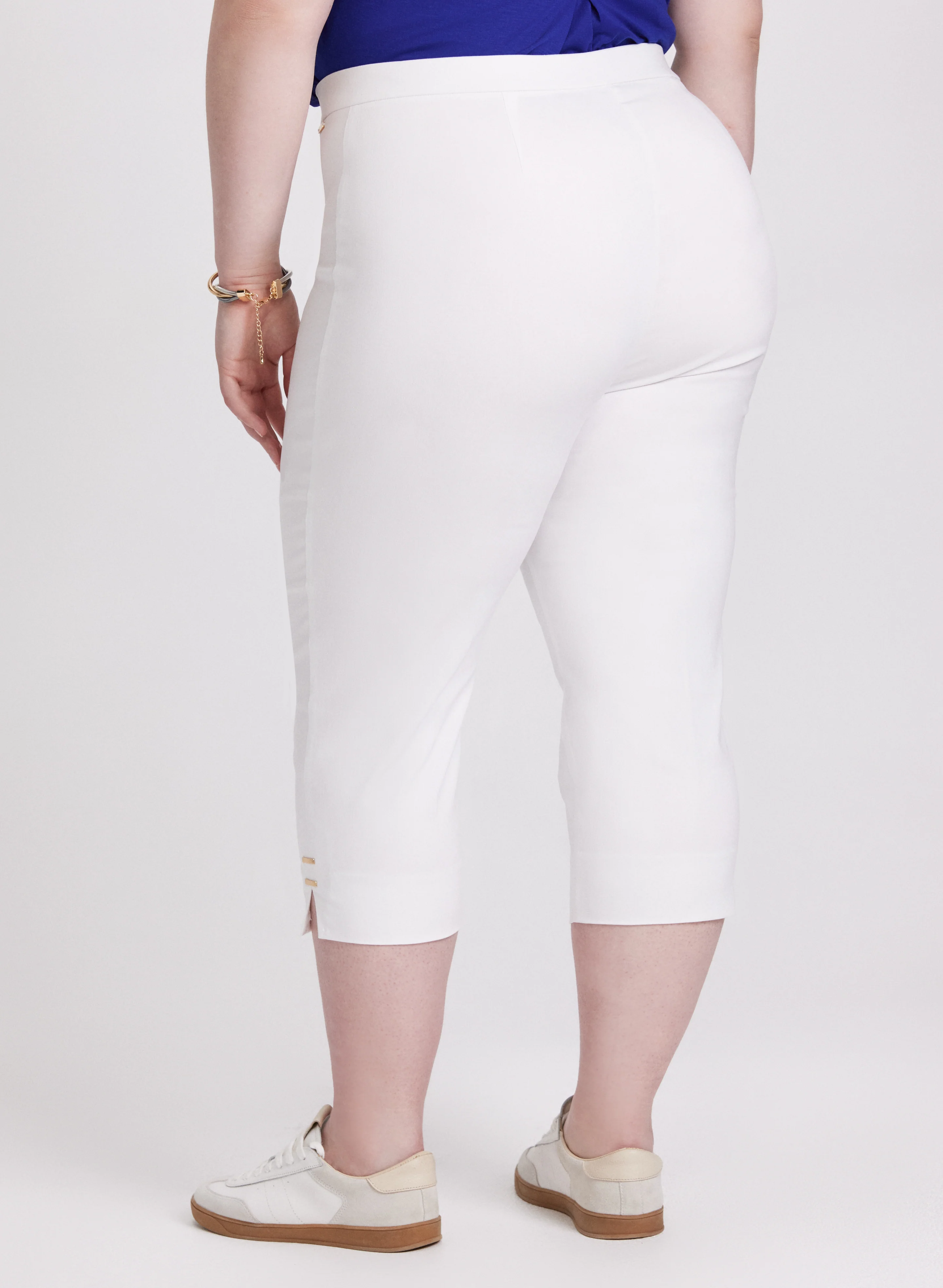 High-Rise Bengaline Capris - Image 4