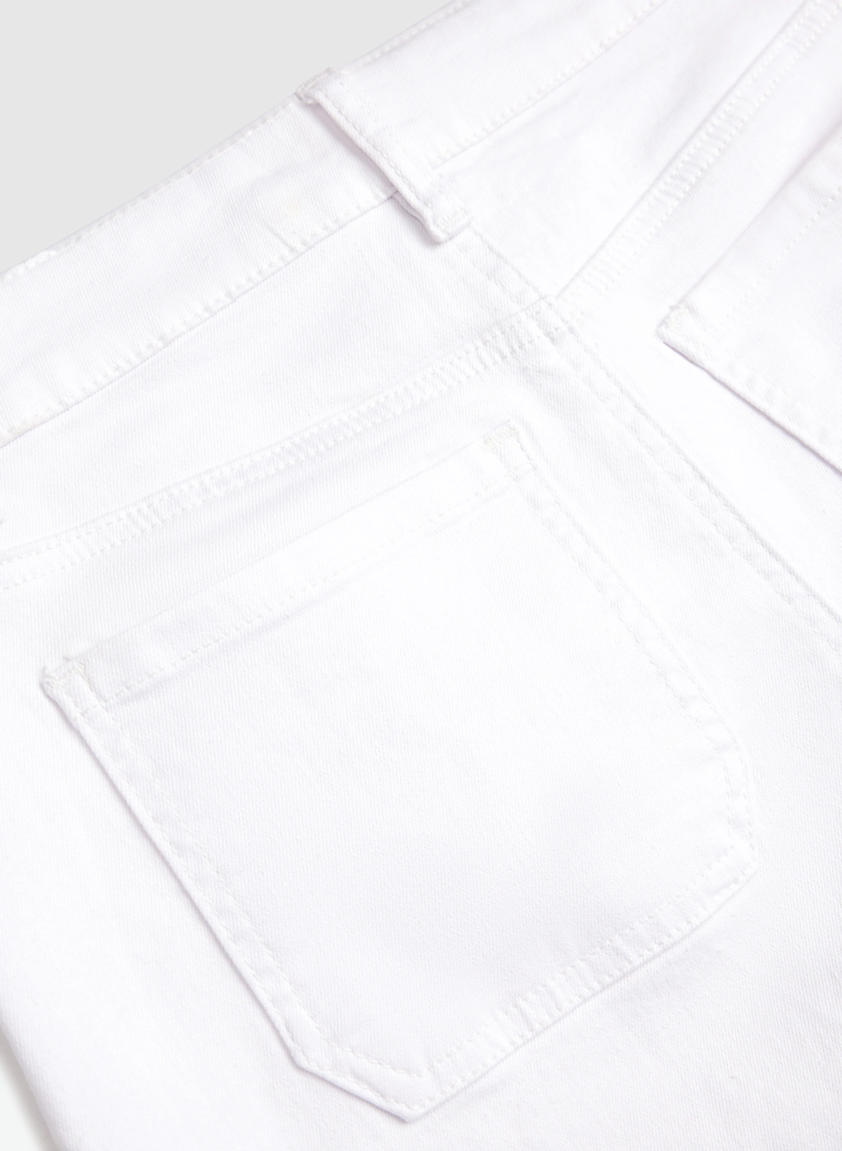 High-Rise Denim Shorts - Image 7