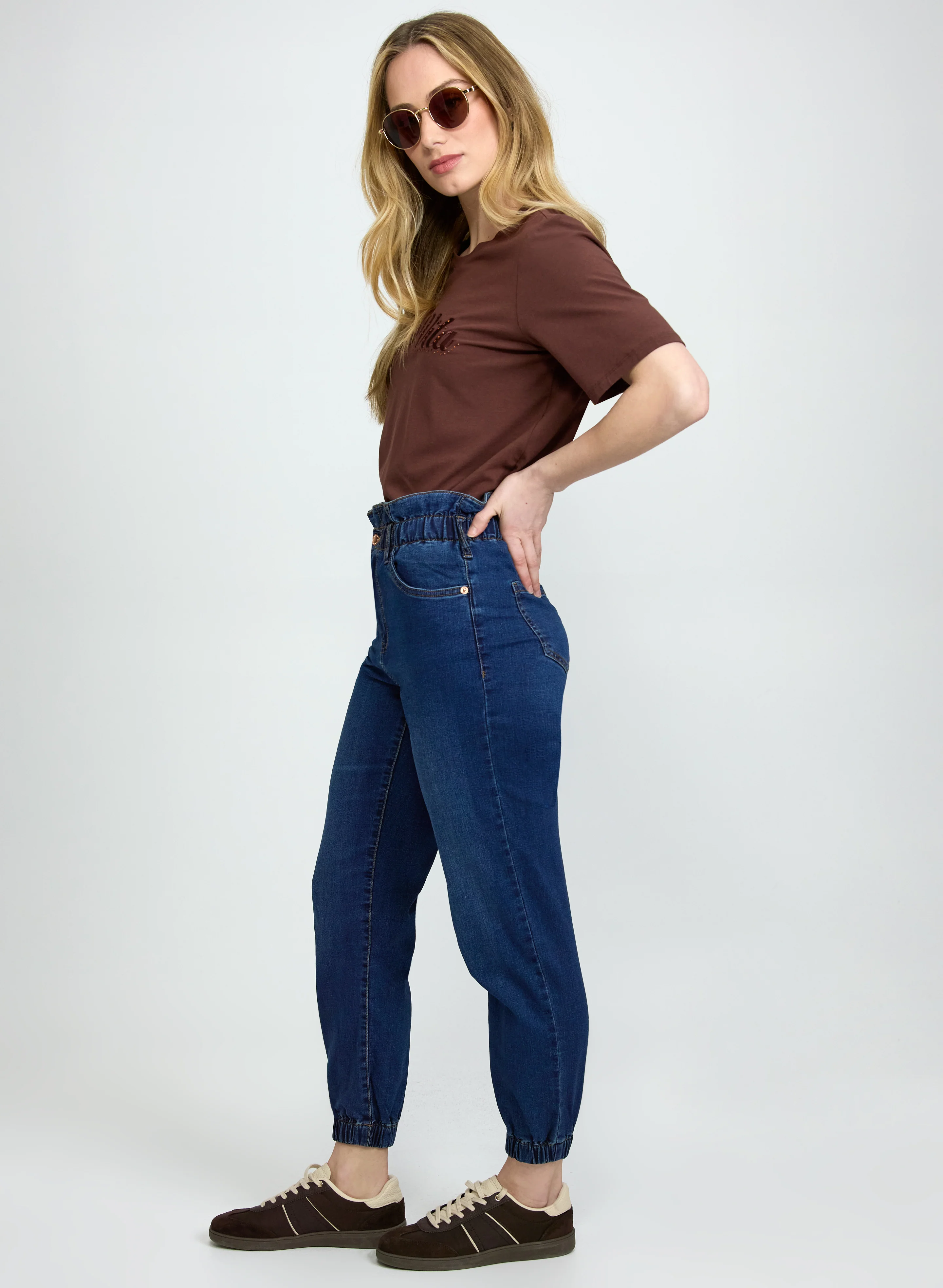High-Rise Jogger Jeans - Image 3