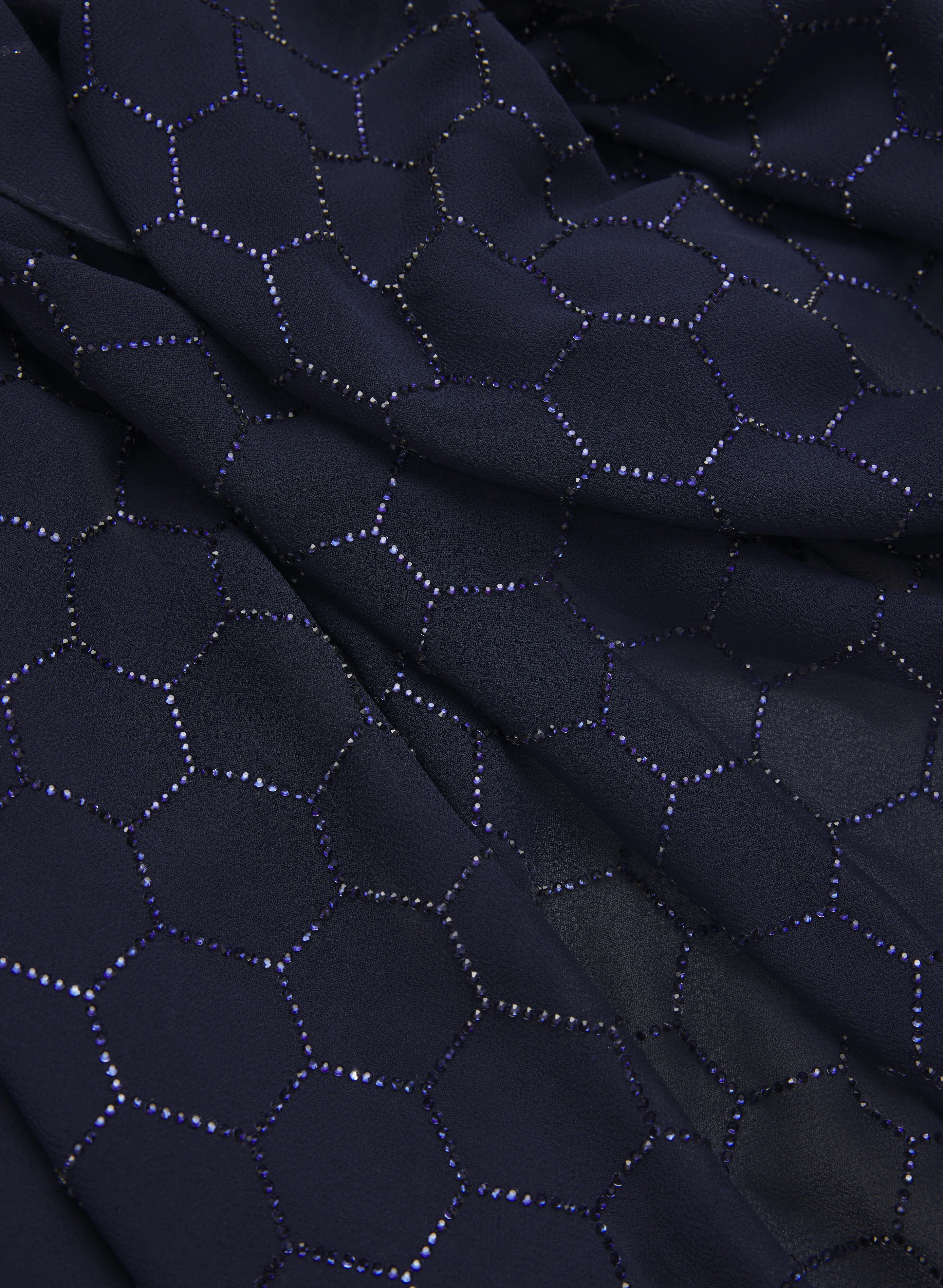 Honeycomb Stone Pattern Shawl - Image 4