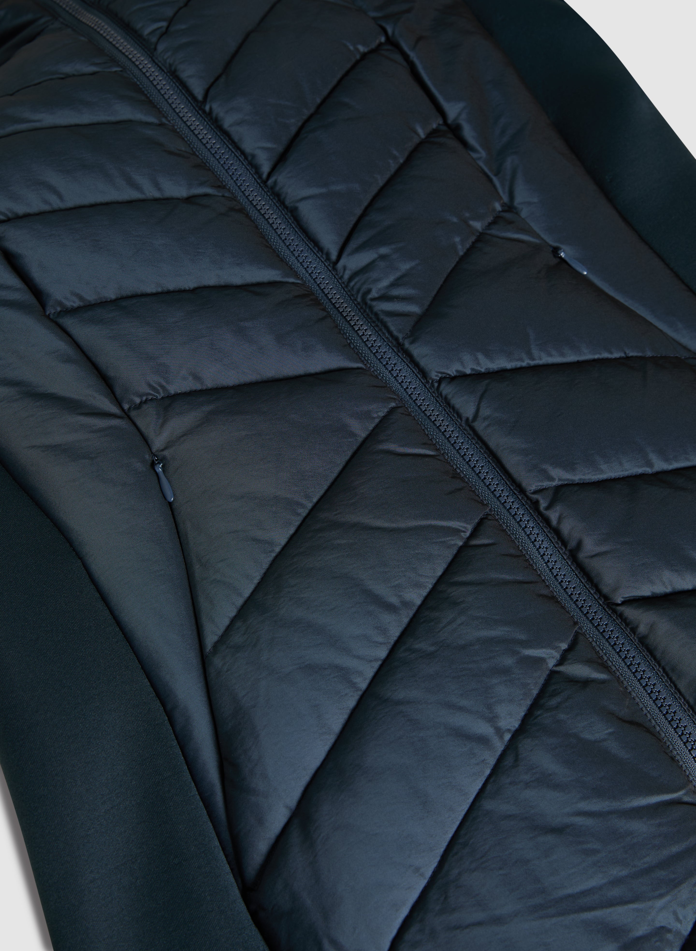 Hooded Iridescent Puffer Coat - Image 6
